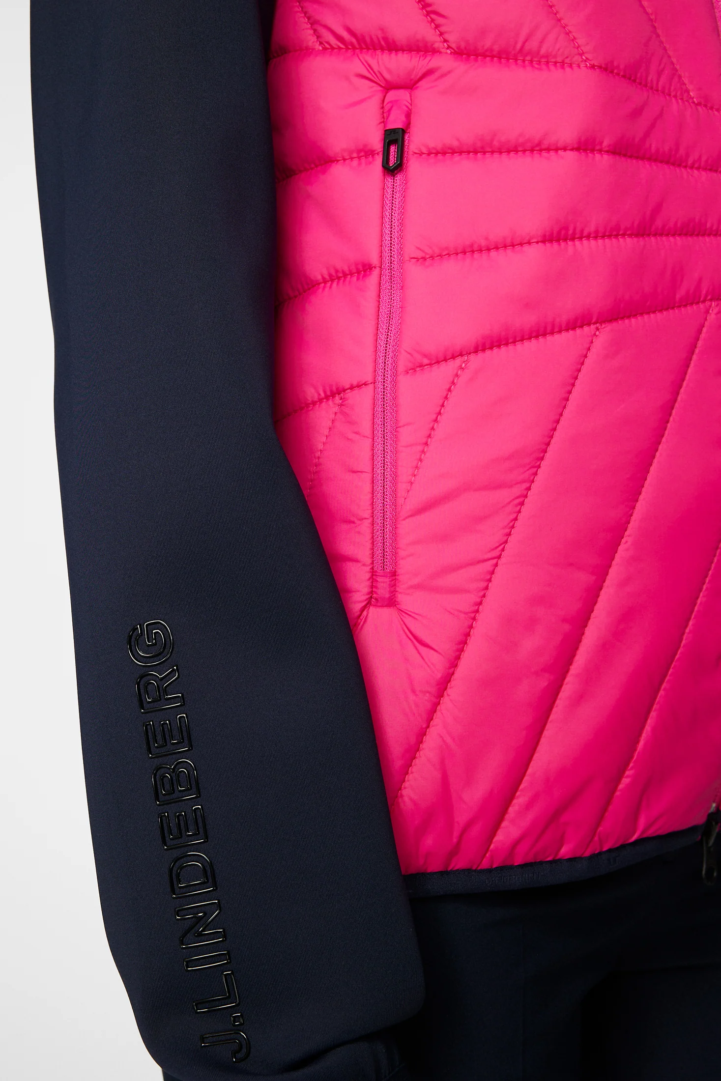 Holma Quilt Hybrid Jacket / Pink Peacock - Image 7