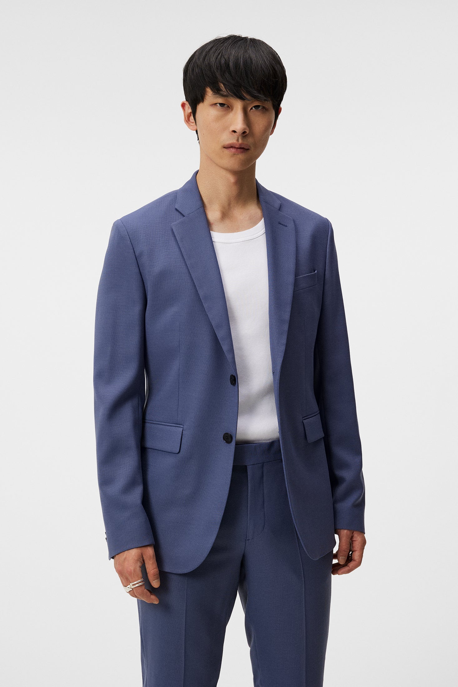 Hopper U Active Hopsack Blazer / Bijou Blue - Image 2