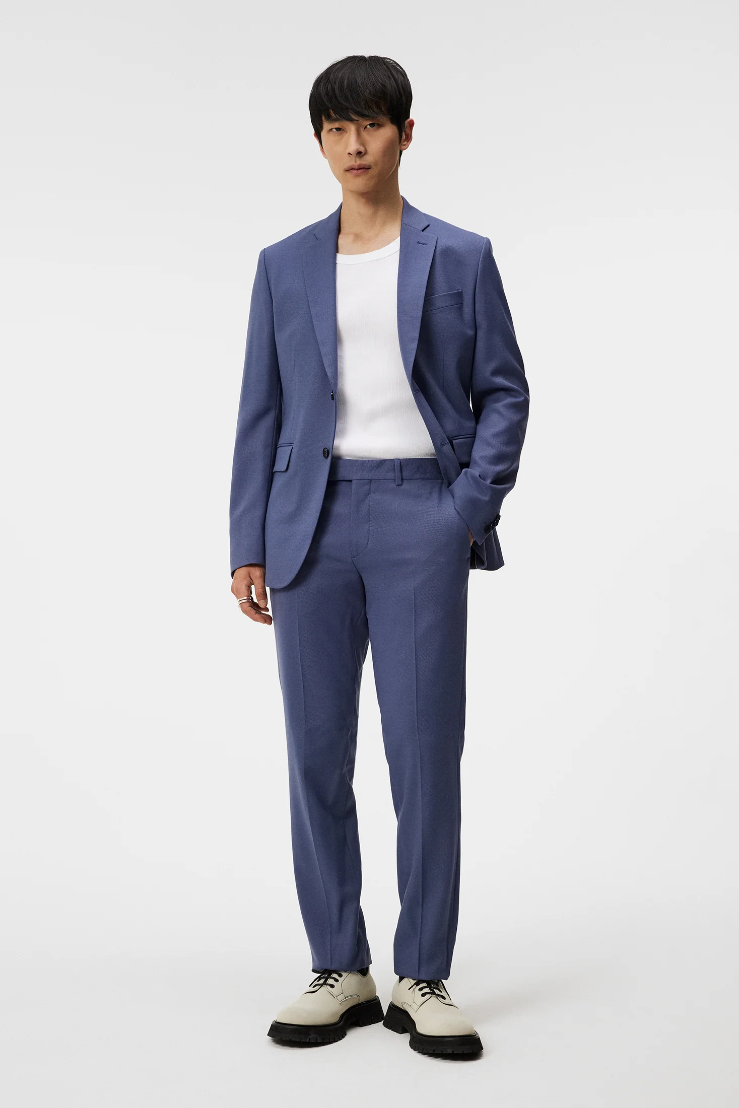 Hopper U Active Hopsack Blazer / Bijou Blue - Image 4