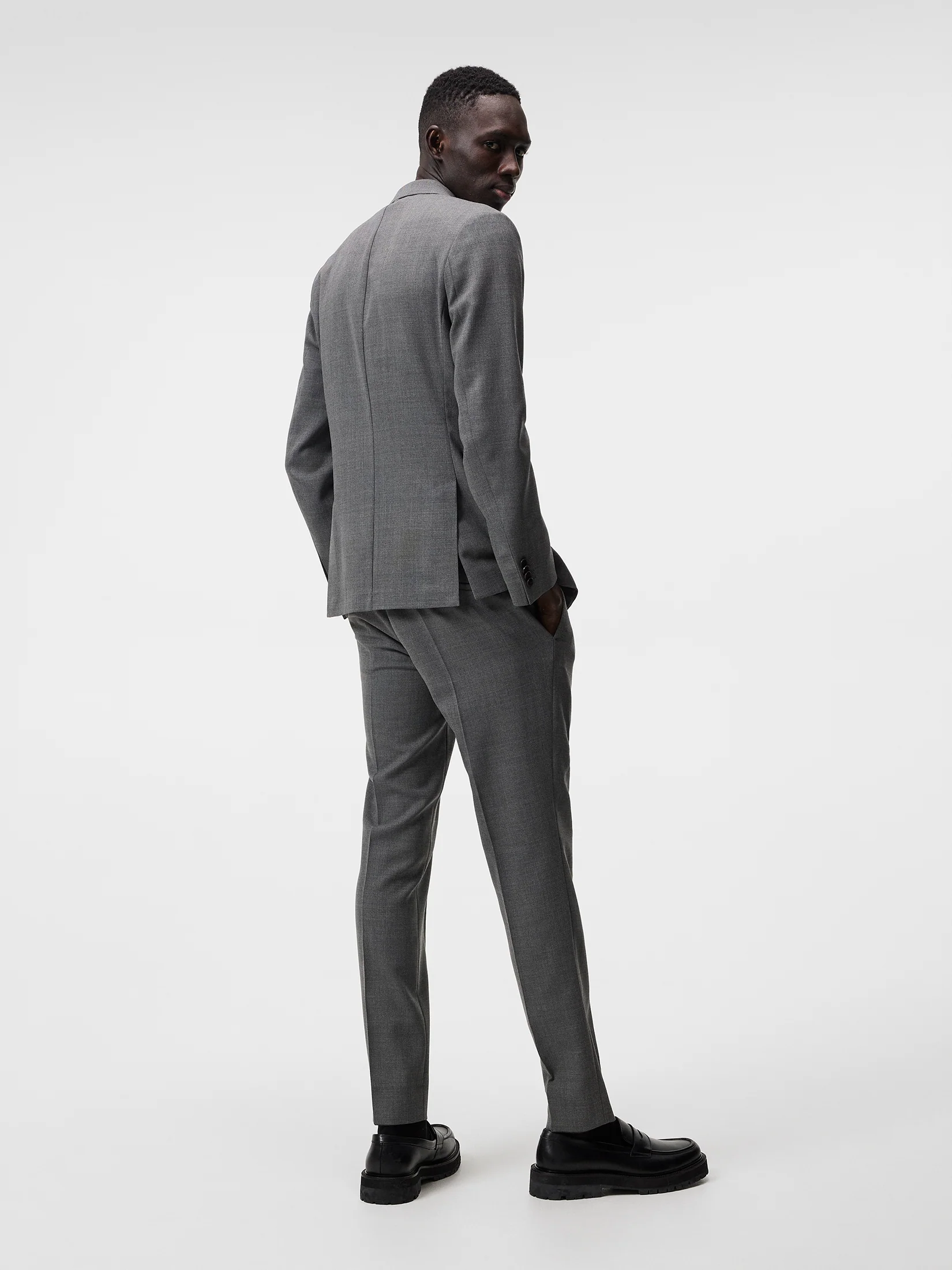 Hopper U Active Hopsack / Grey Melange - Image 3