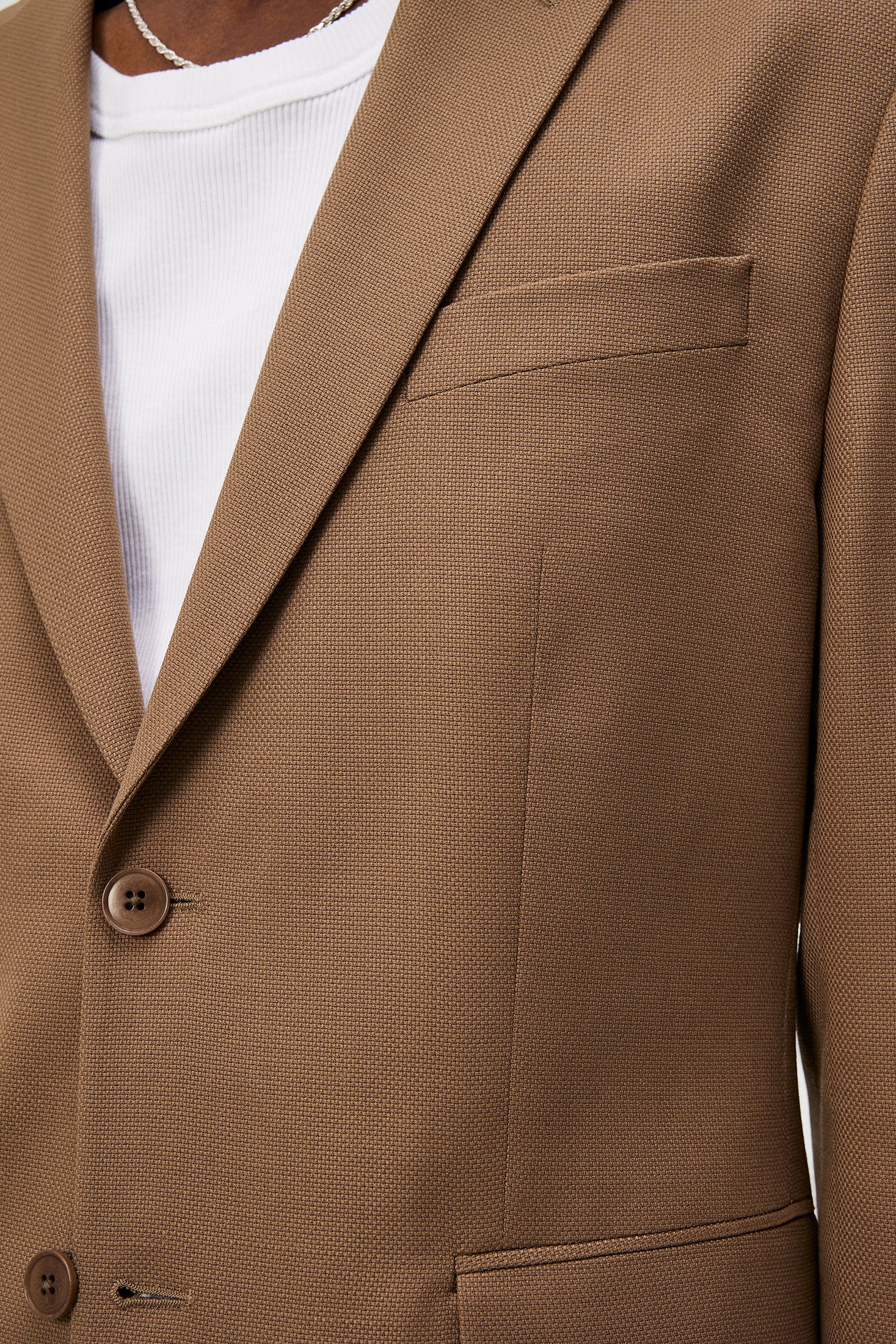 Hopper U Active Hopsack Blazer / Walnut - Image 6