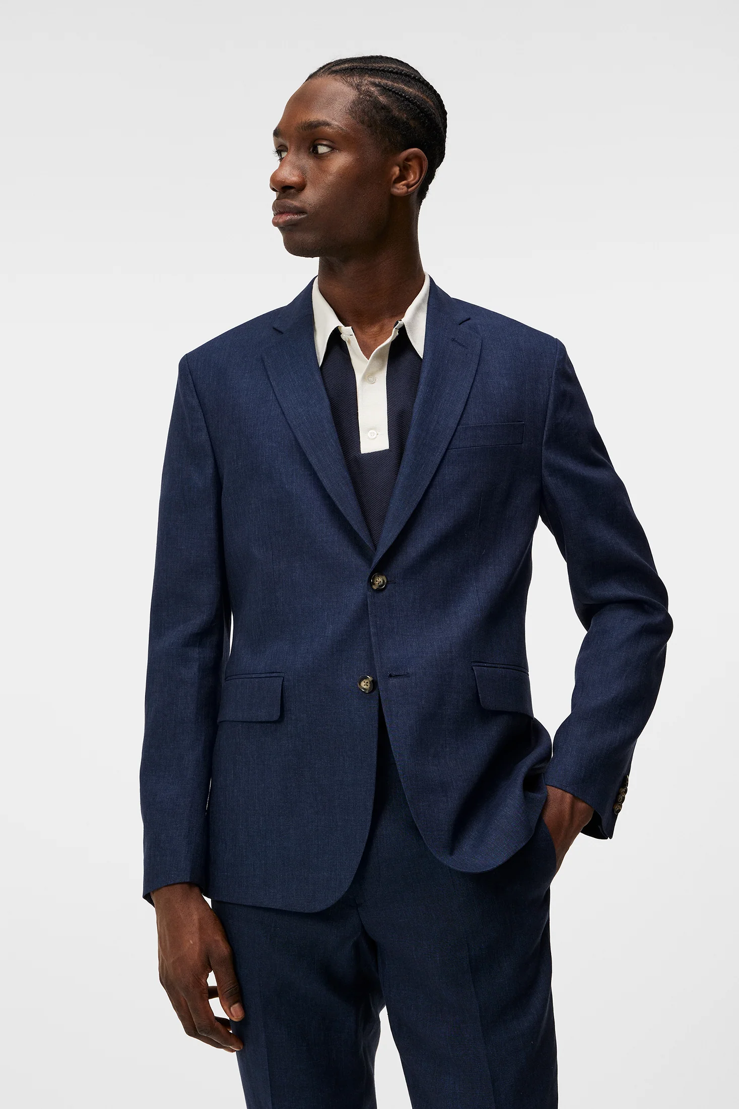 Hopper U Super Linen Blazer / JL Navy - Image 2