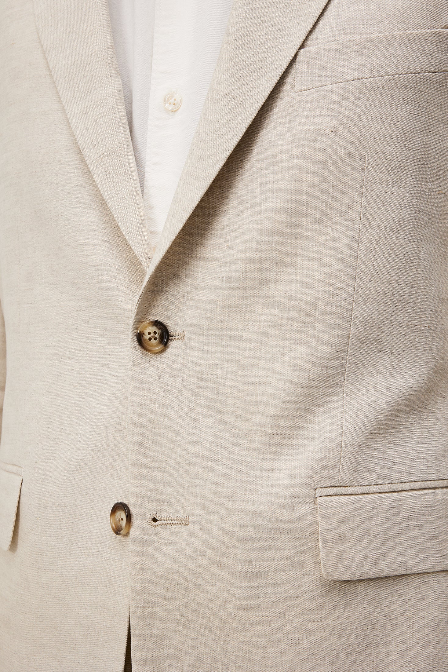 Hopper U Super Linen Blazer / Moonbeam - Image 6