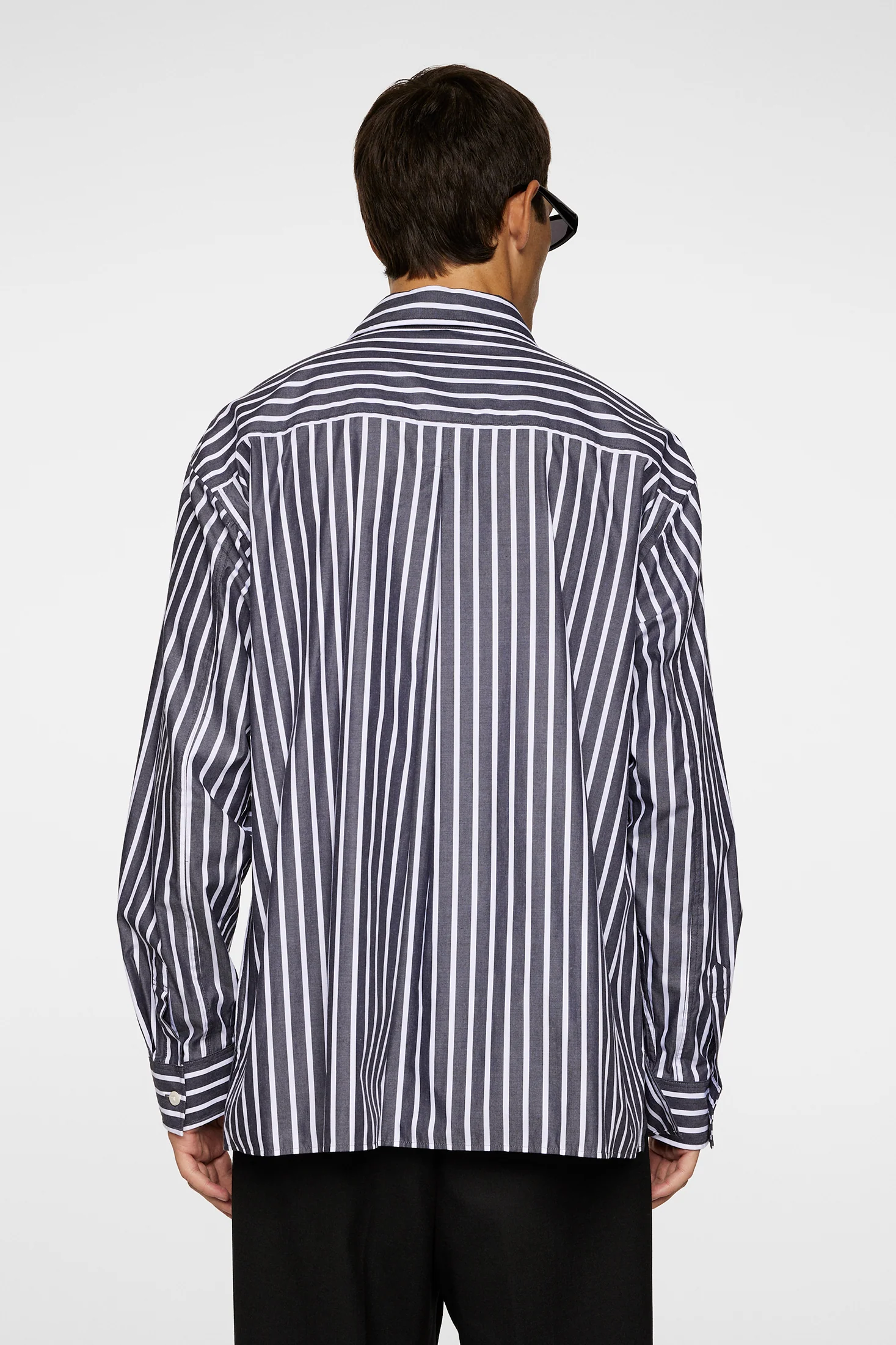 Howard Bold YD Stripe Shirt / Black - Image 3