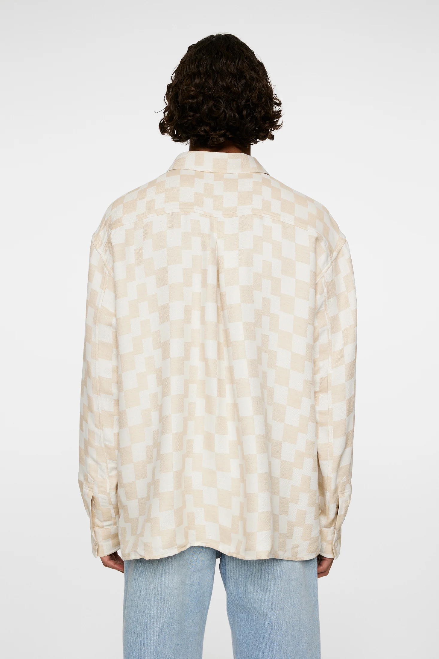 Howard Jacquard Shirt / Moonbeam - Image 3