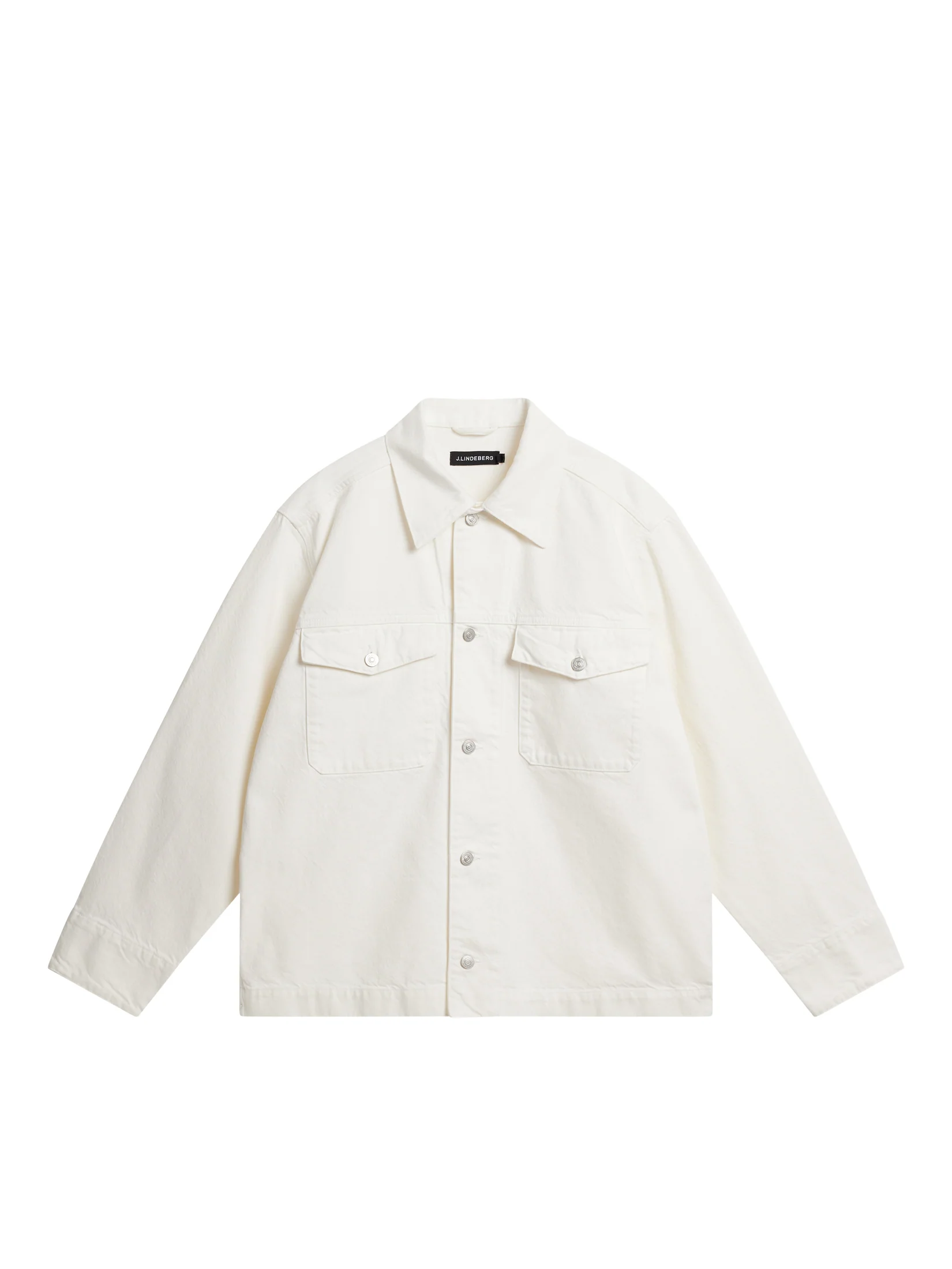 Hunt Ecru Denim Overshirt / Cloud White