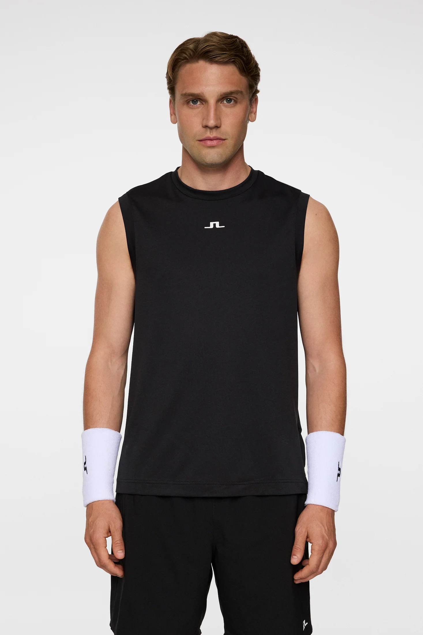 Jack Sleeveless Tee / Black - Image 2