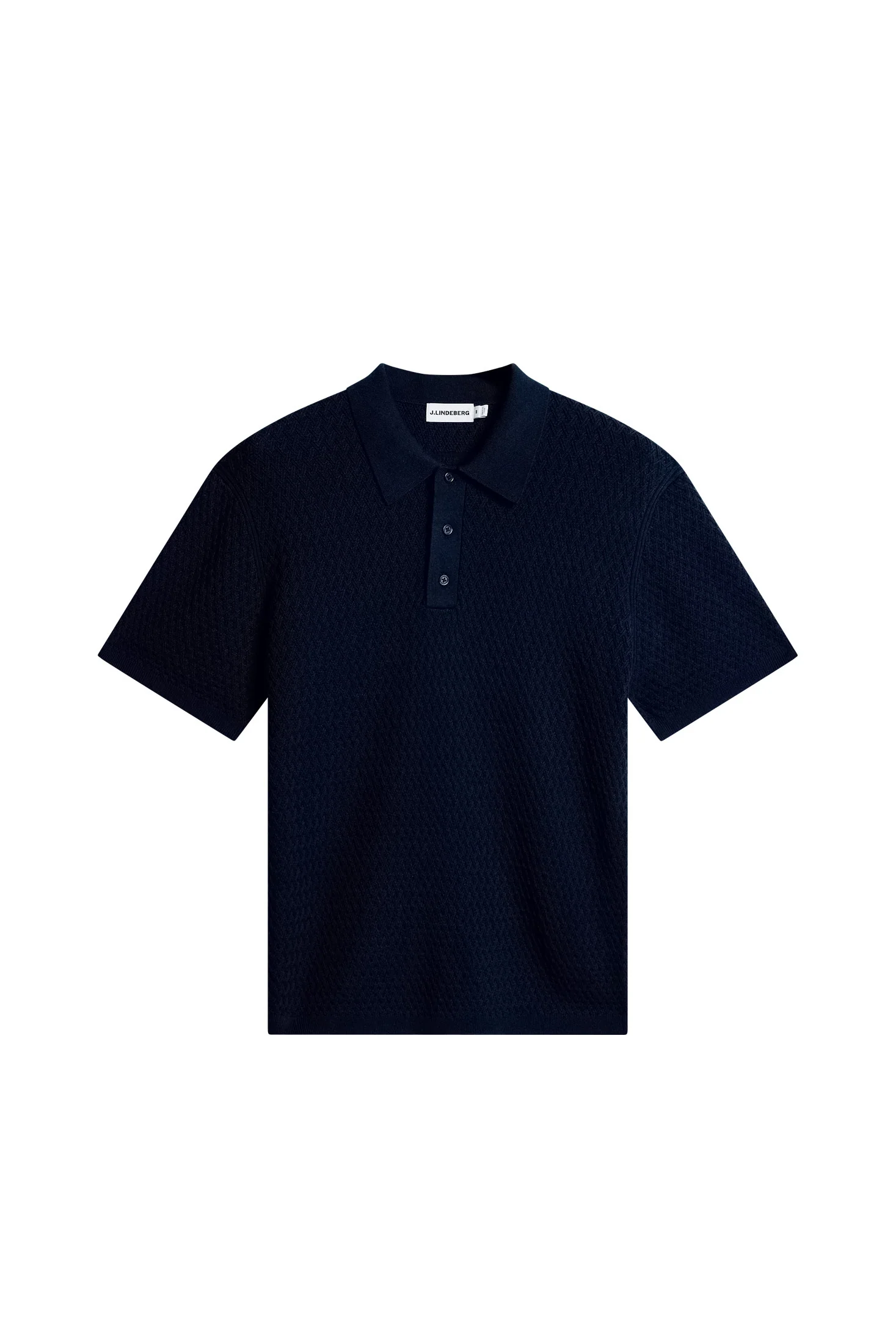 Jacques Structure Knit Polo / JL Navy