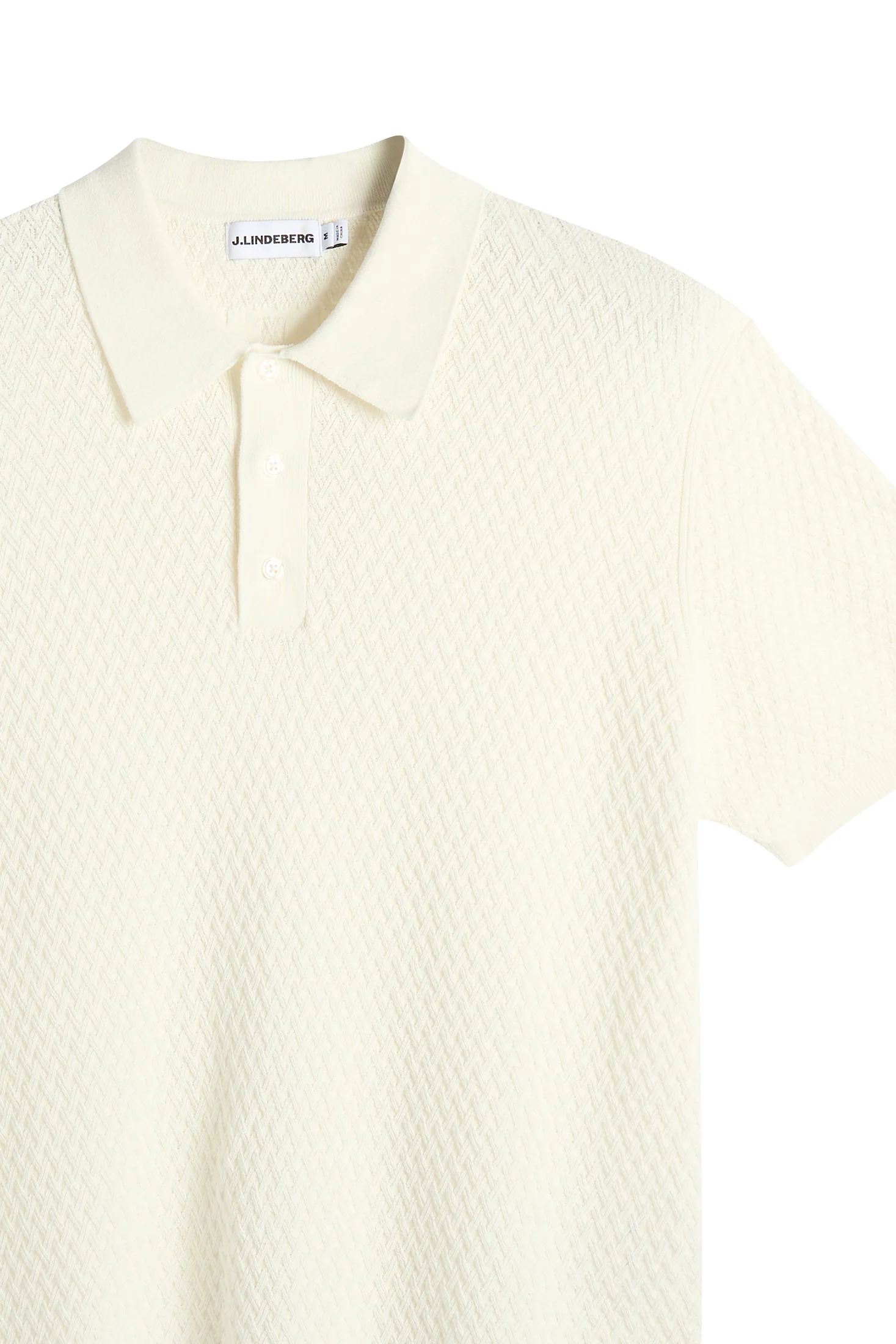 Jacques Structure Knit Polo / Tofu - Image 2