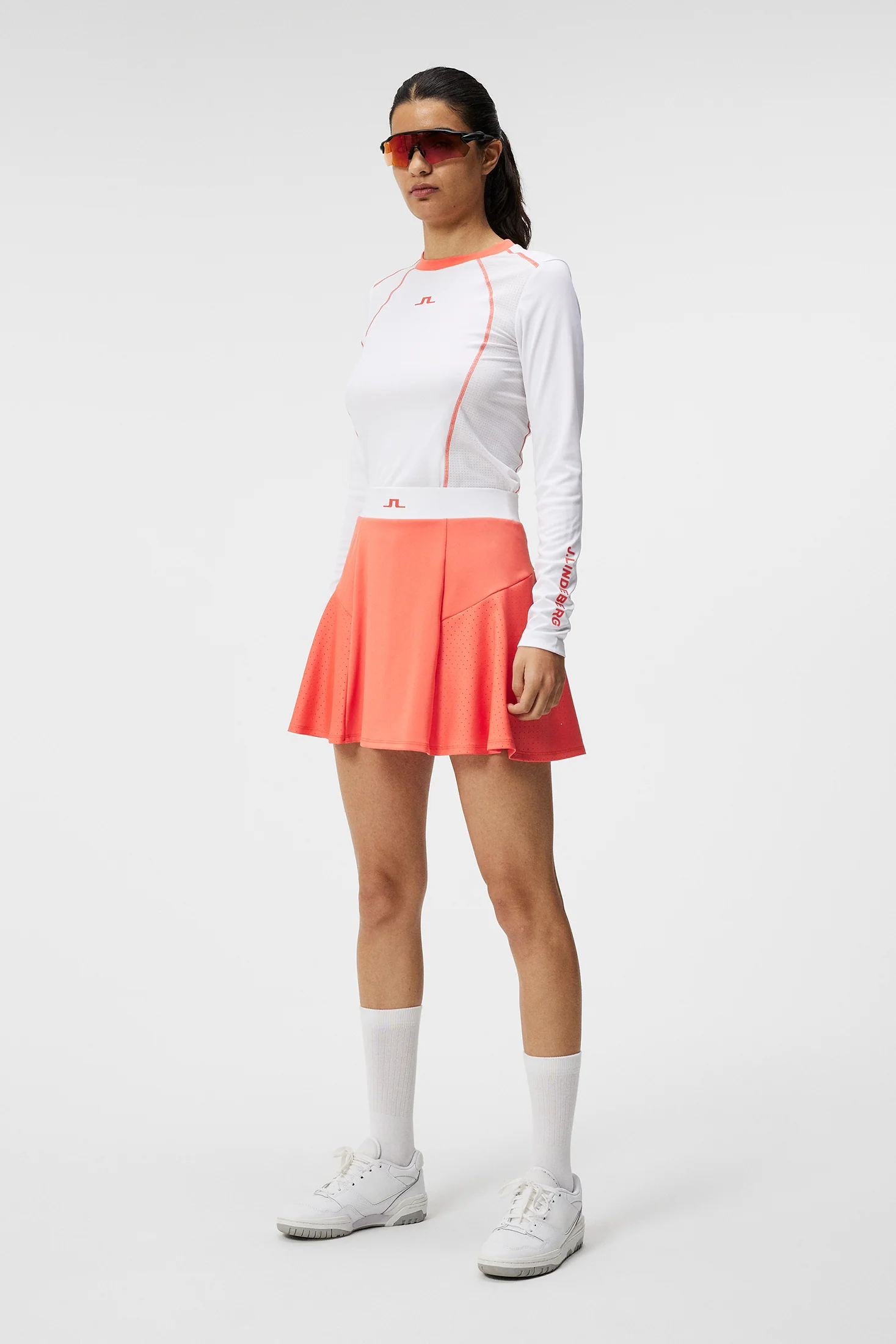 Jane Skirt / Hot Coral - Image 5