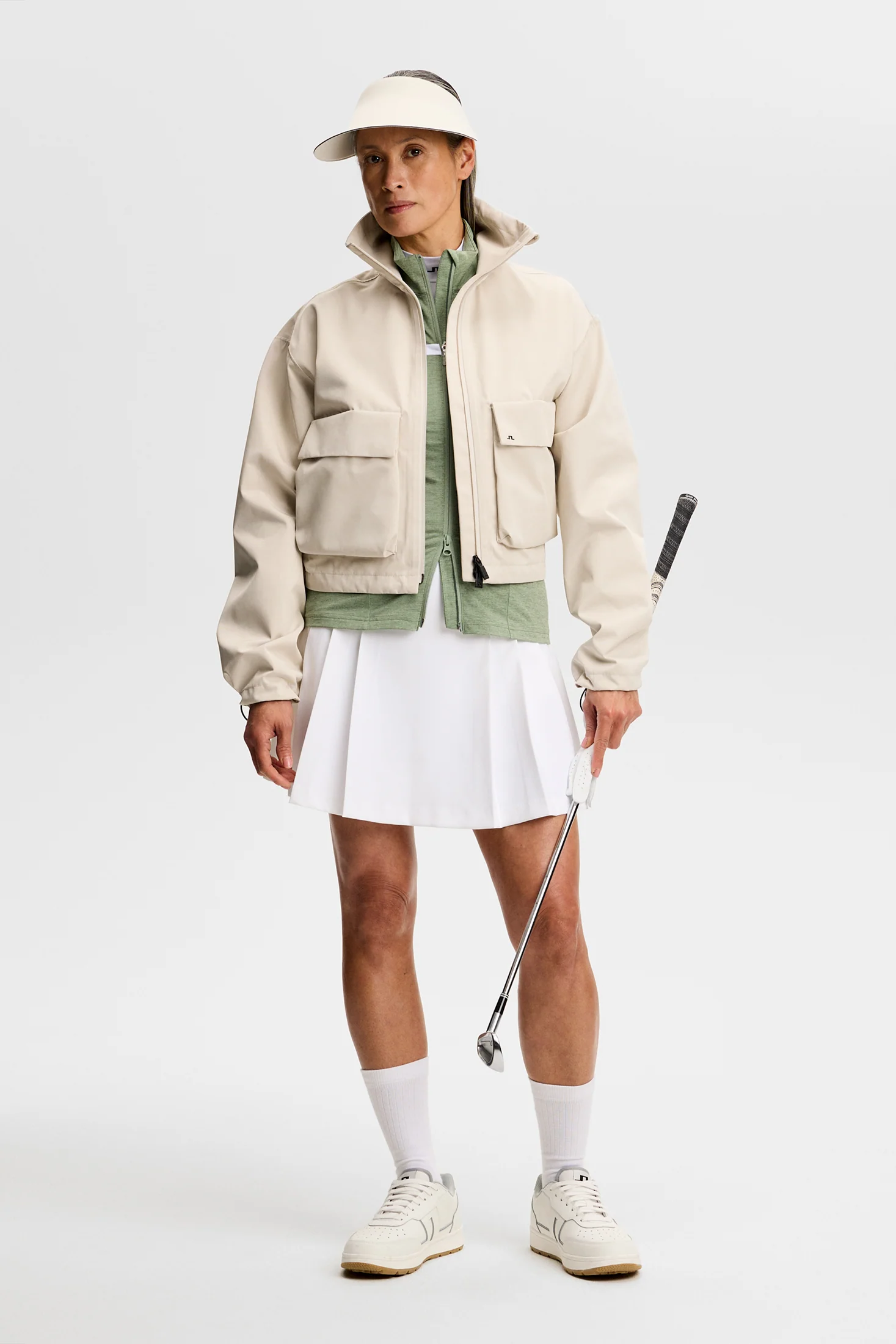 Janice Mid Layer / Hedge Green Melange - Image 5