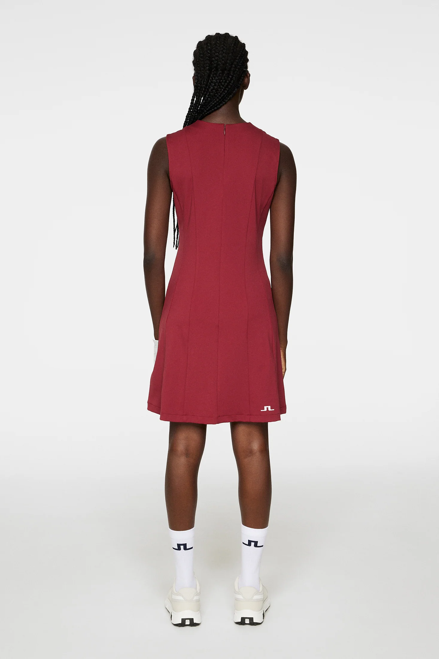 Jasmin Dress / Cabernet - Image 2