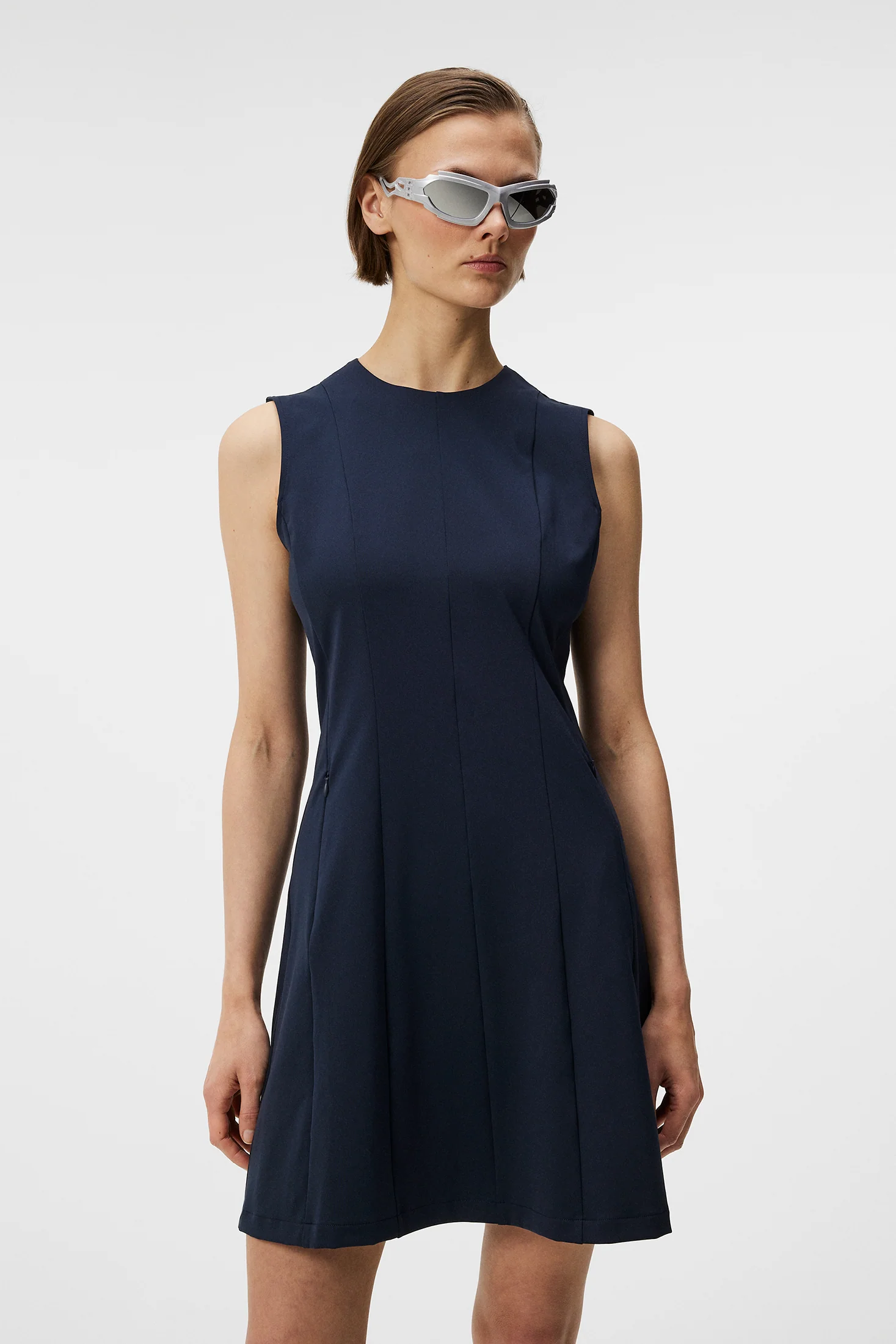 Jasmin Dress / JL Navy - Image 2