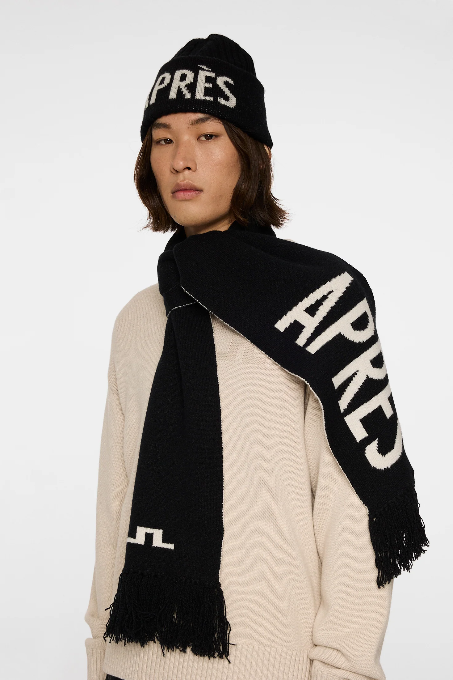 Jasper Scarf / Black - Image 2