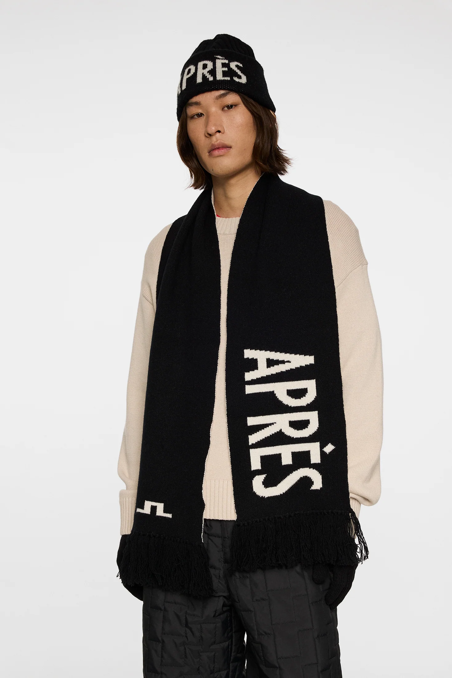 Jasper Scarf / Black - Image 3
