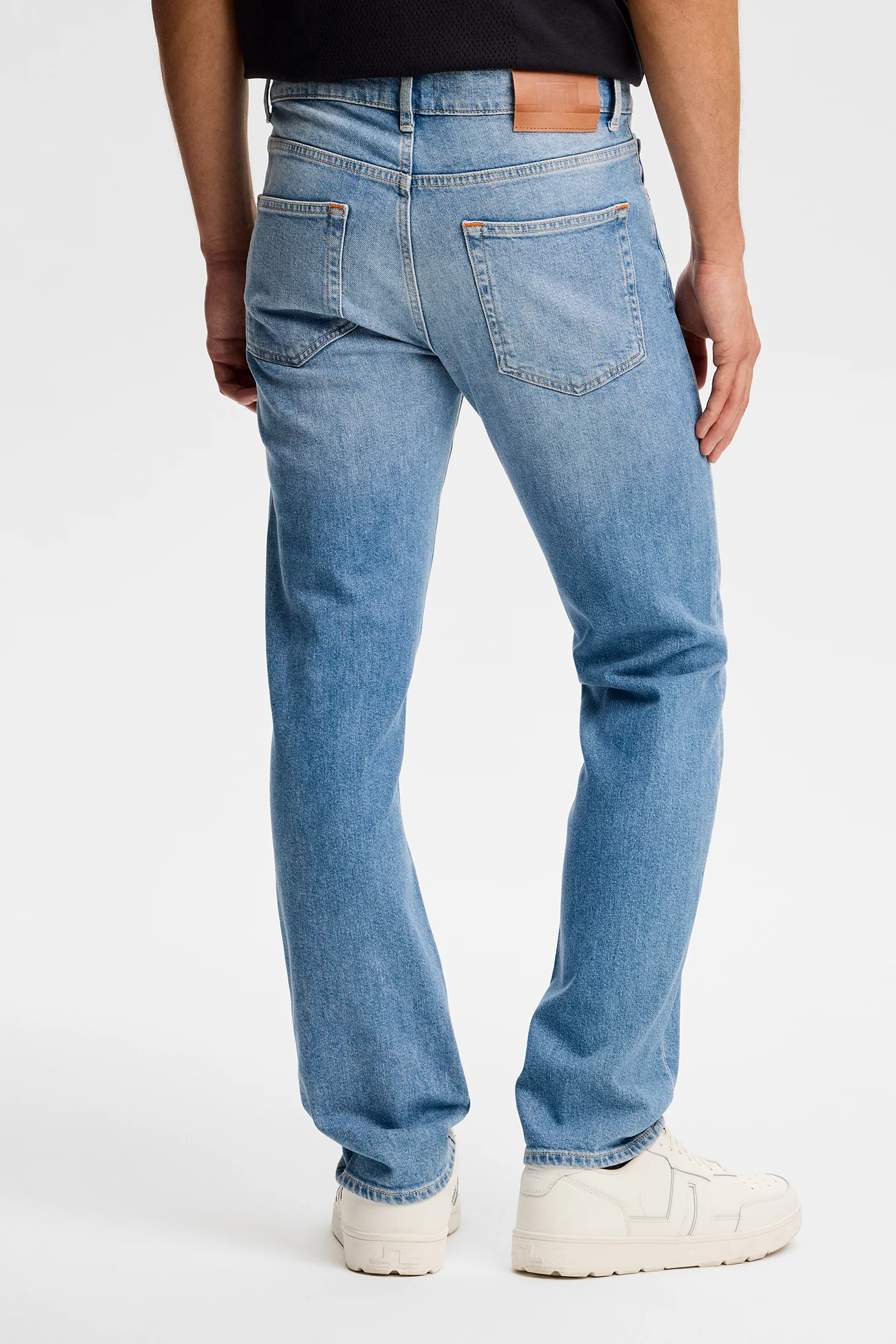 Jax Light Wash Slim Jeans / Light Blue - Image 4