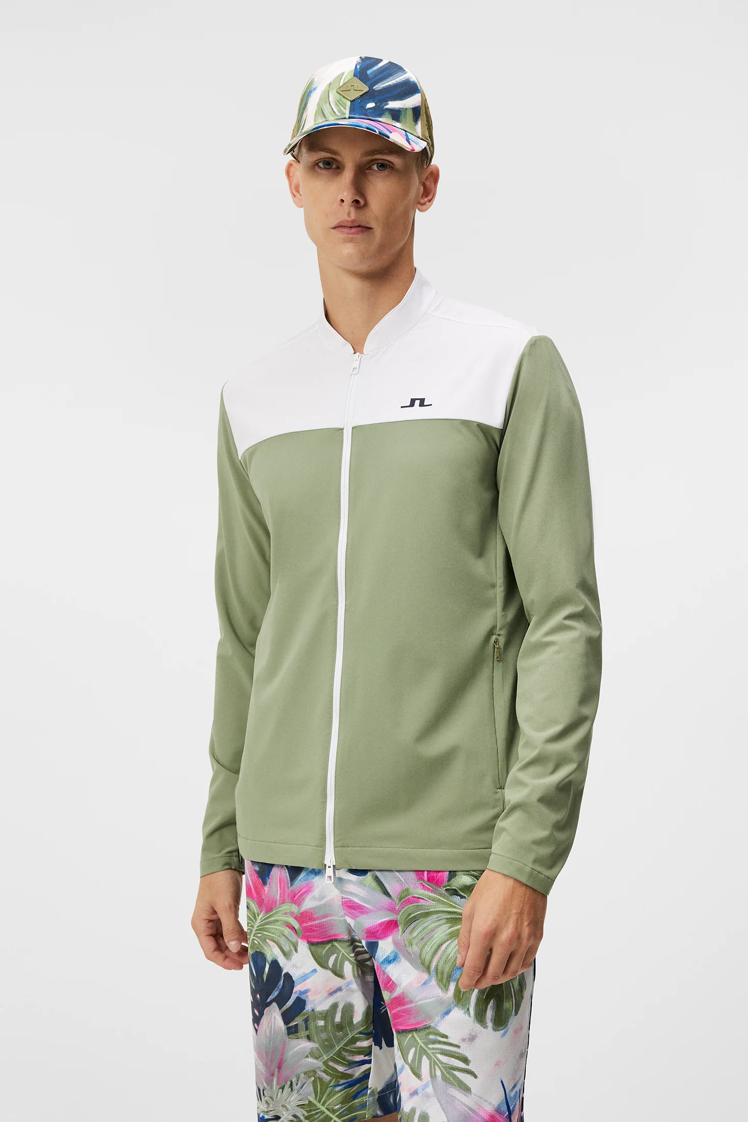 Jeff Hybrid Jacket / Oil Green - Image 3