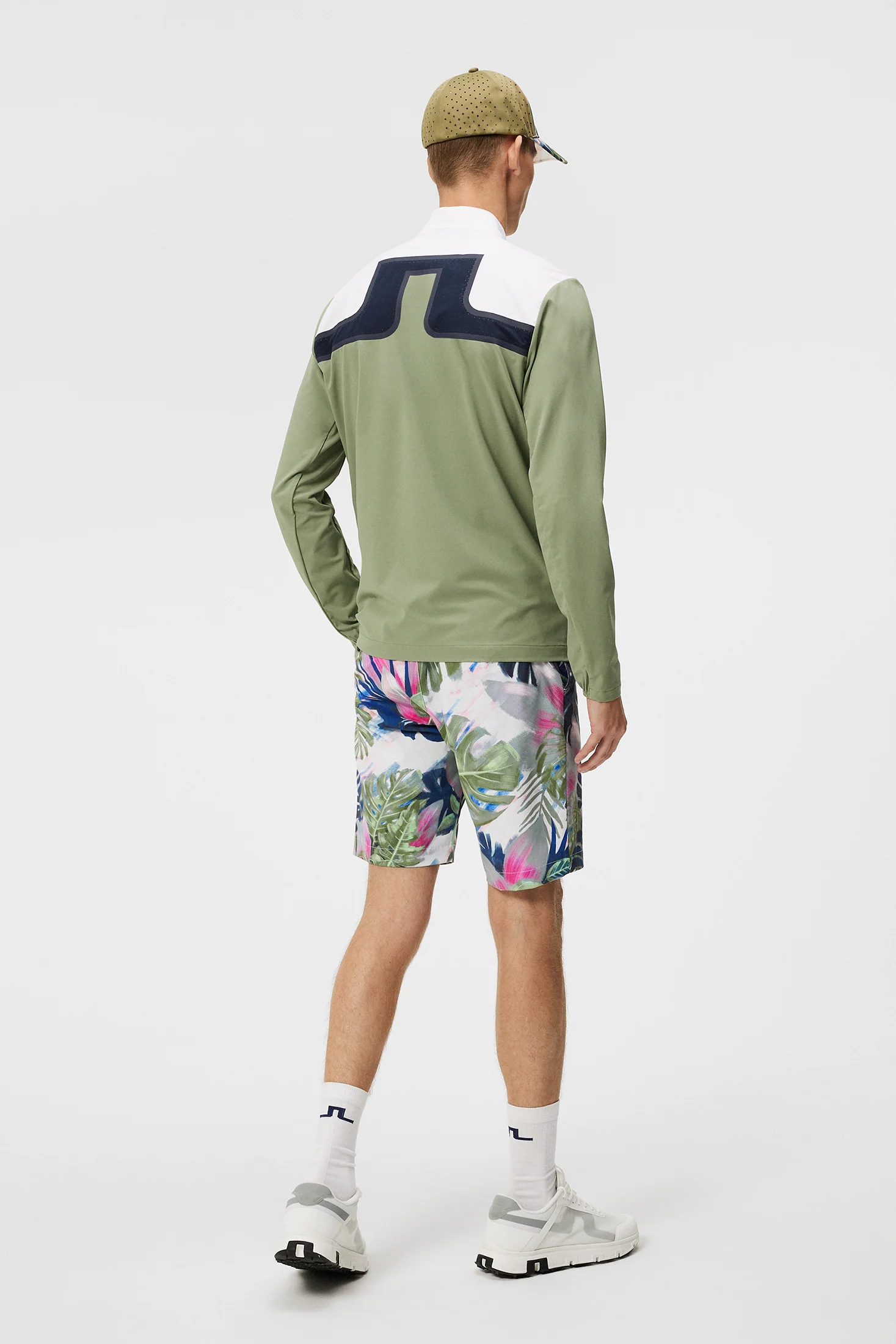 Jeff Hybrid Jacket / Oil Green - Image 4
