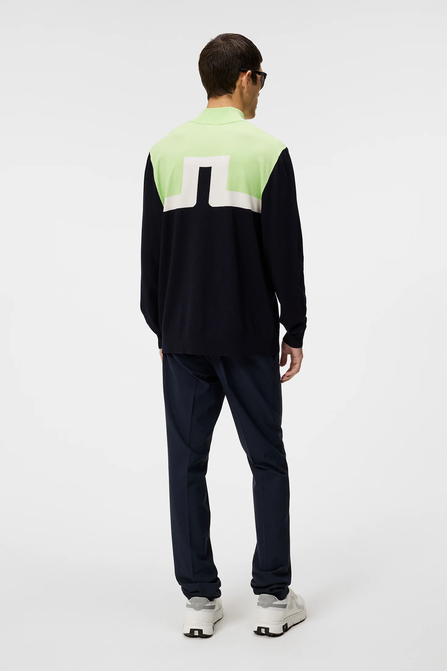 Jeff Knitted Sweater / JL Navy - Image 4