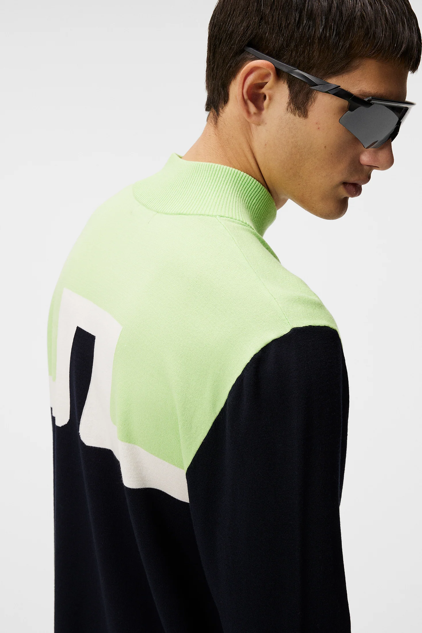 Jeff Knitted Sweater / JL Navy - Image 6