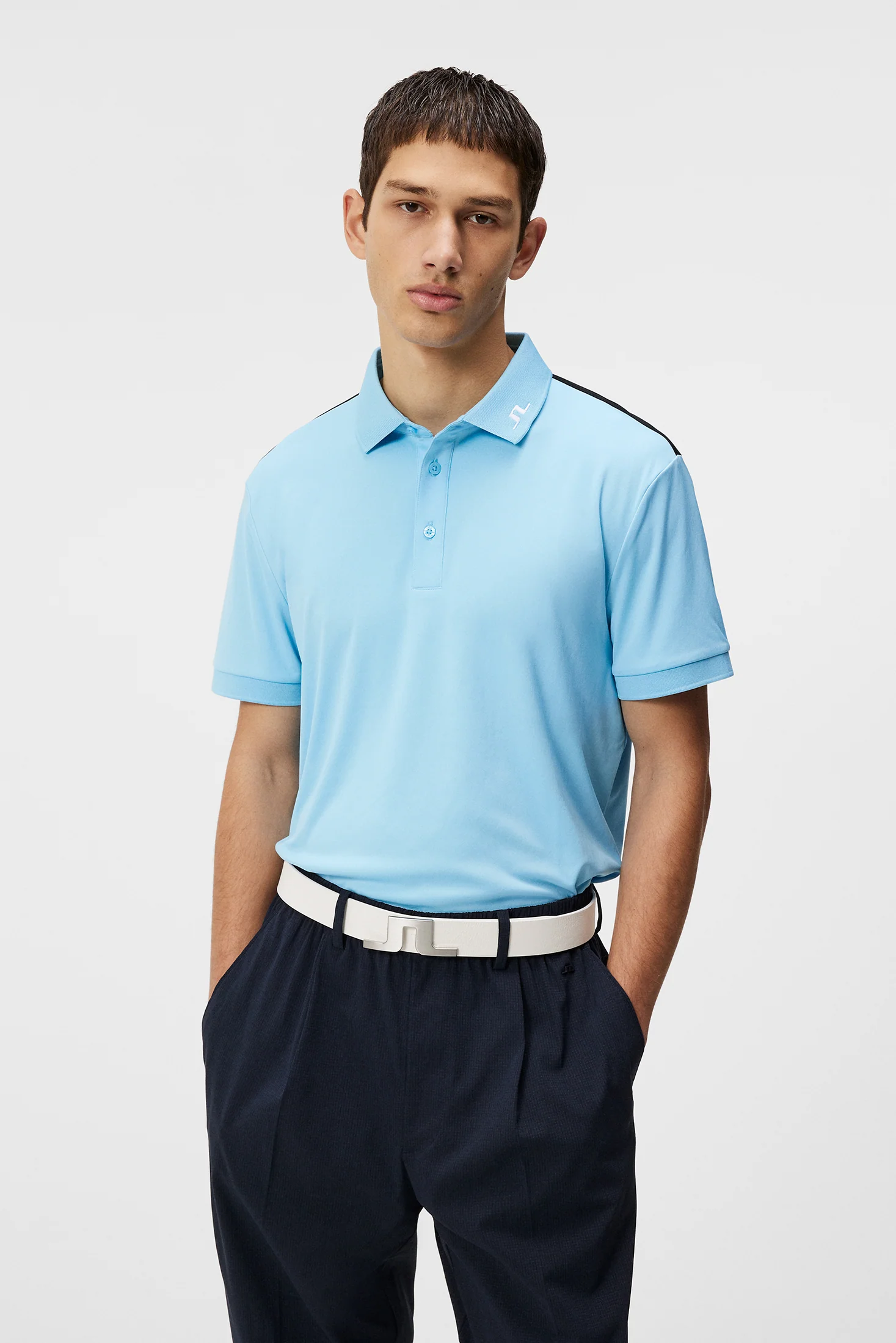 Jeff Reg Fit Polo / Baltic Sea - Image 3
