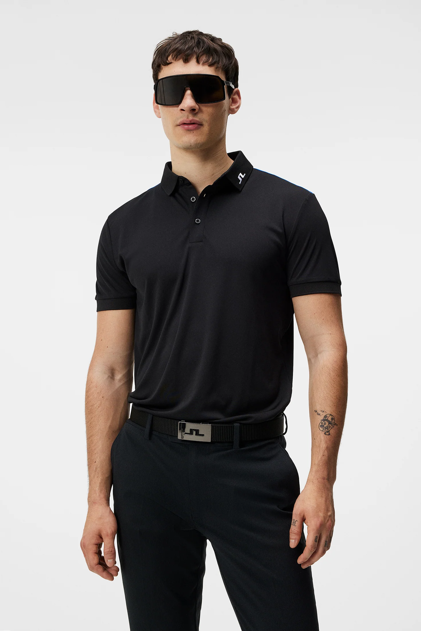 Jeff Reg Fit Polo / Black - Image 3