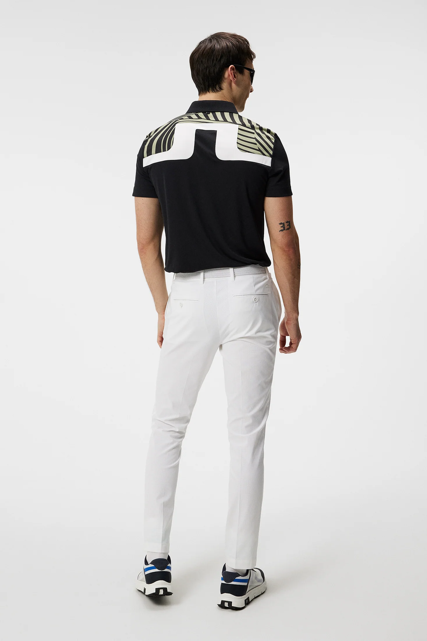 Jeff Tour Golf Polo / Black - Image 4