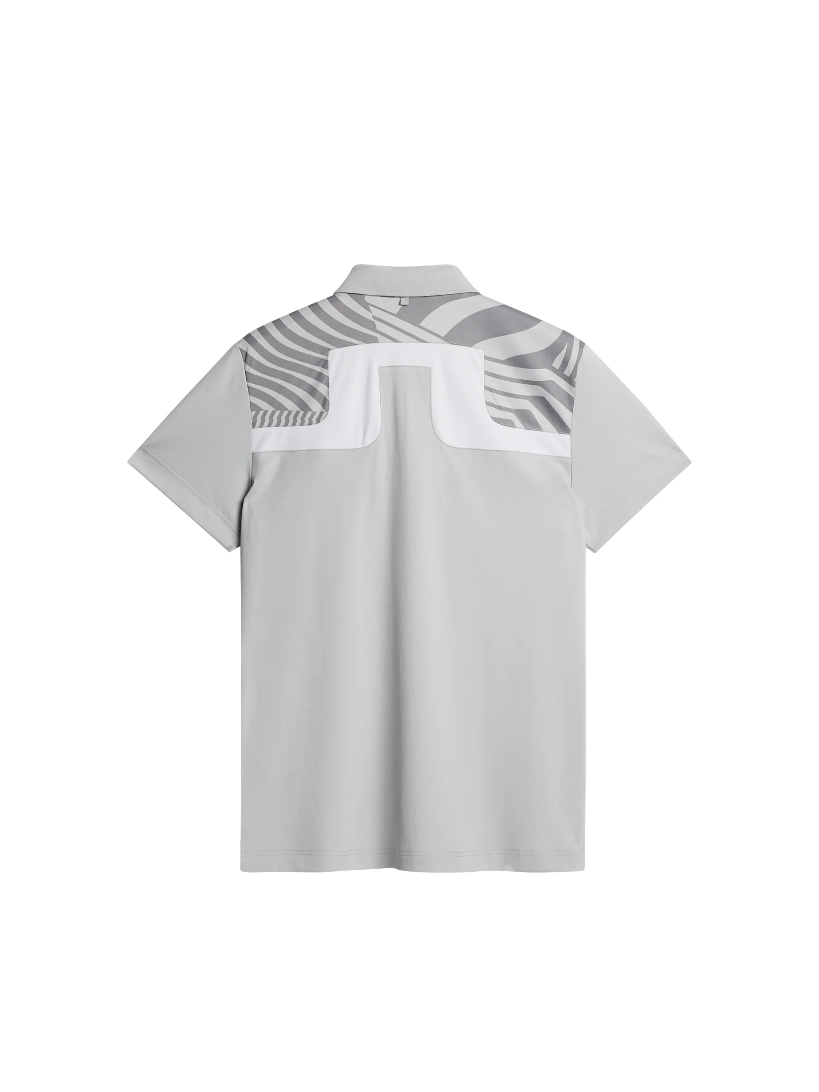 Jeff Tour Golf Polo / Light Grey Melange - Image 2