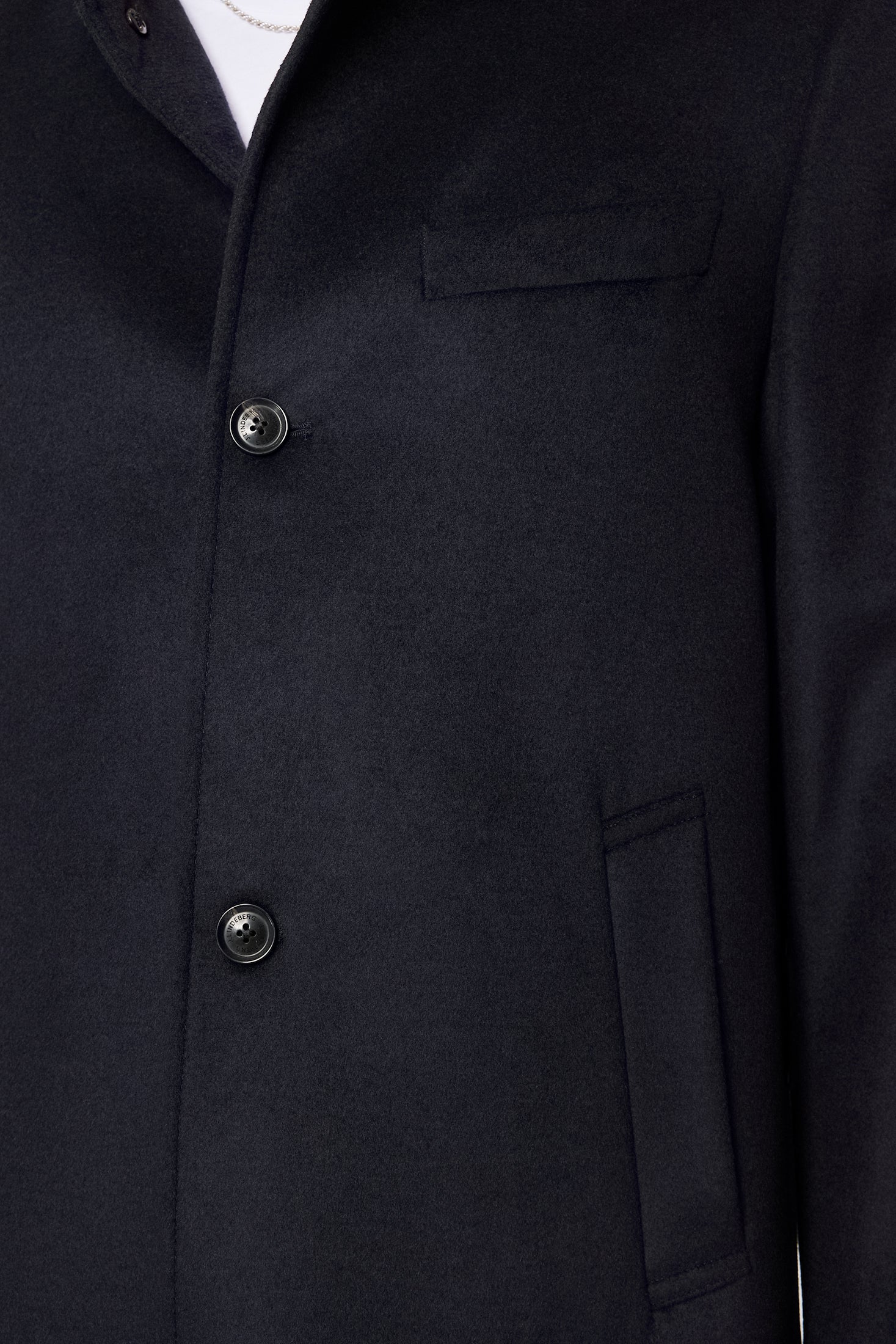 Jesse Melton Cashmere coat / JL Navy - Image 6