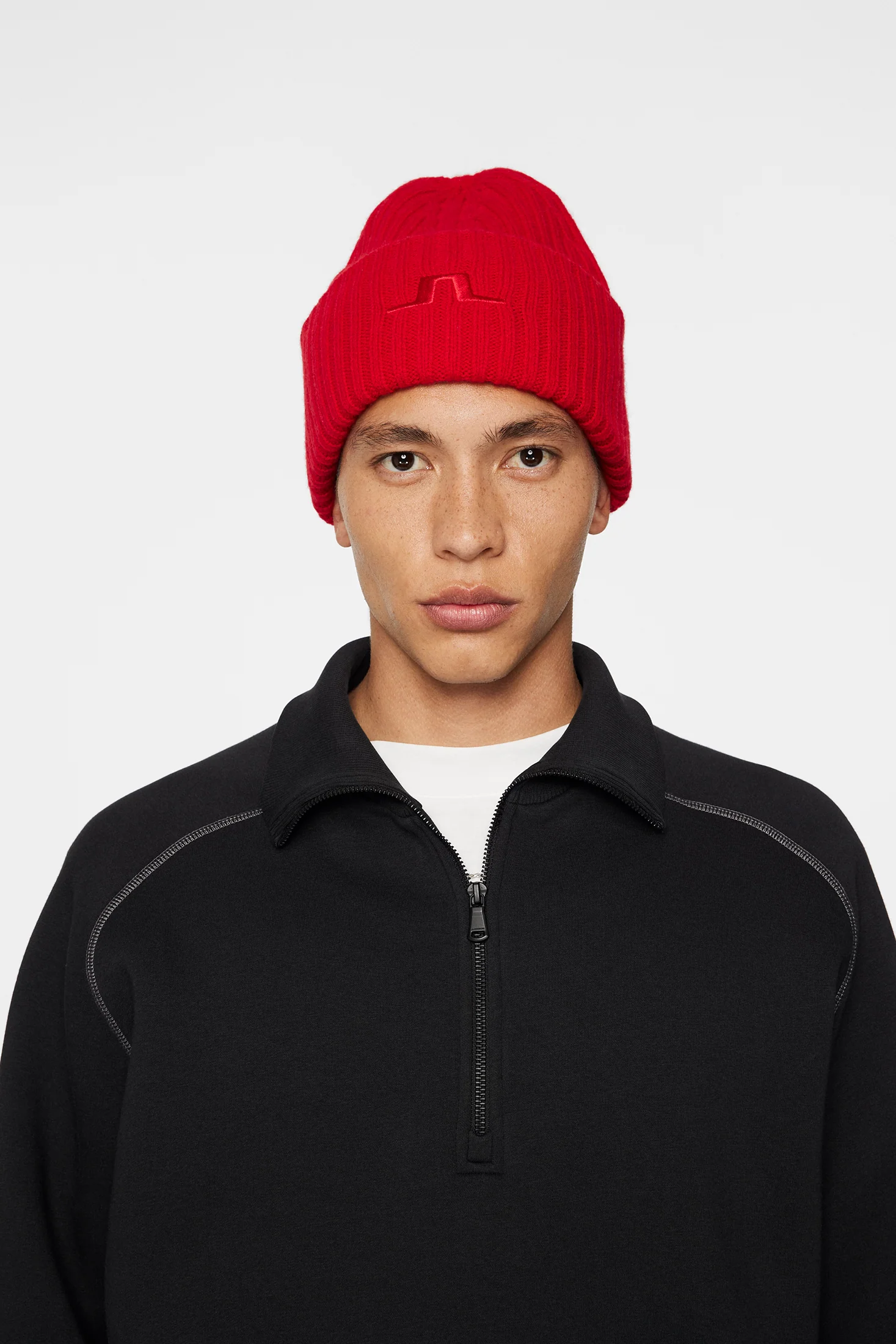 Jive Wool Beanie / Barbados Cherry - Image 3