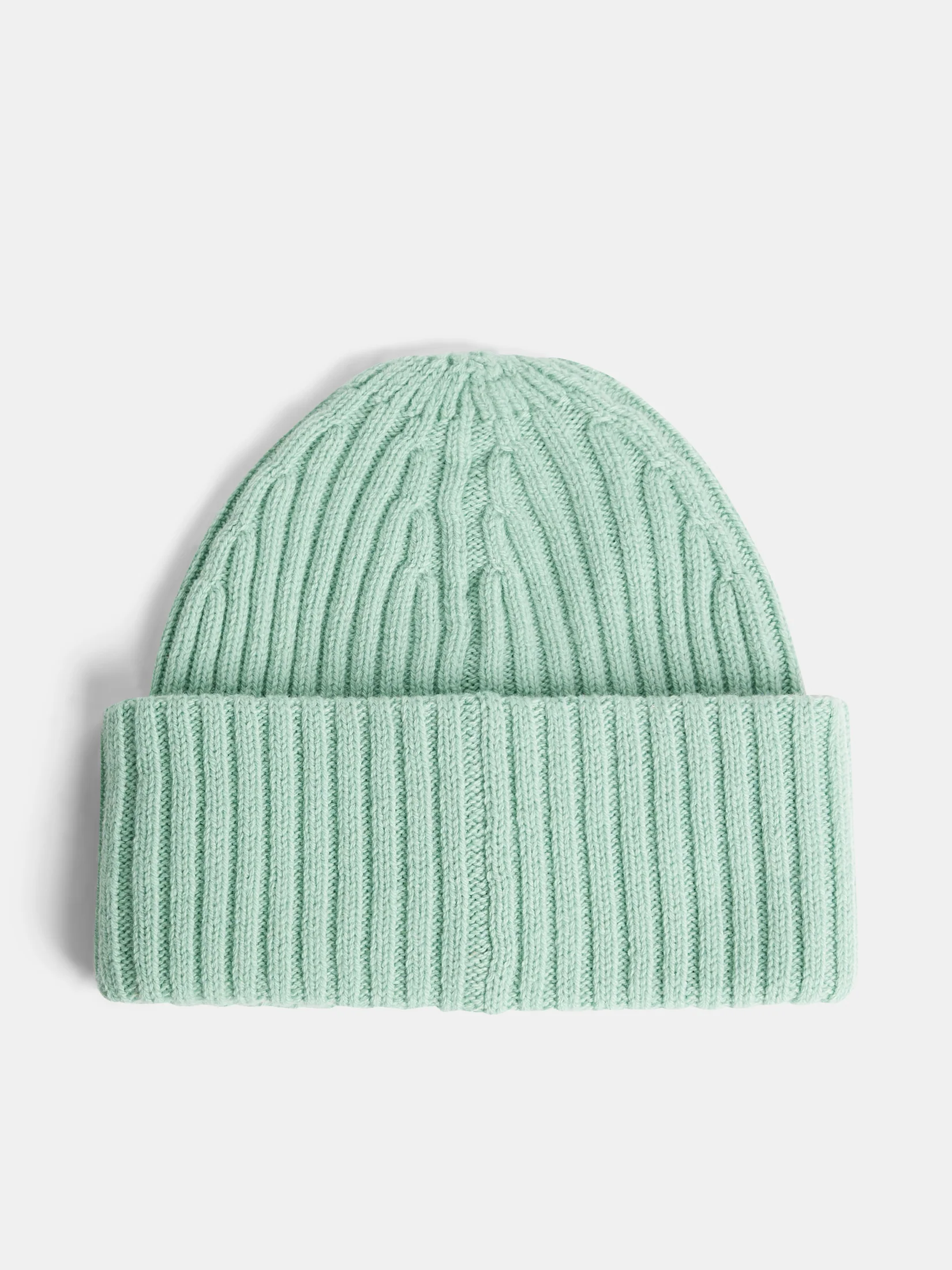 Jive Wool Beanie / Grayed Jade - Image 2