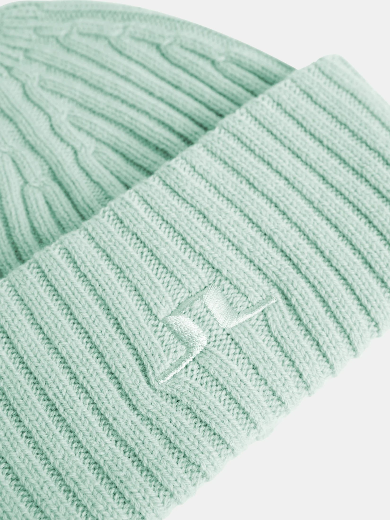 Jive Wool Beanie / Grayed Jade - Image 3