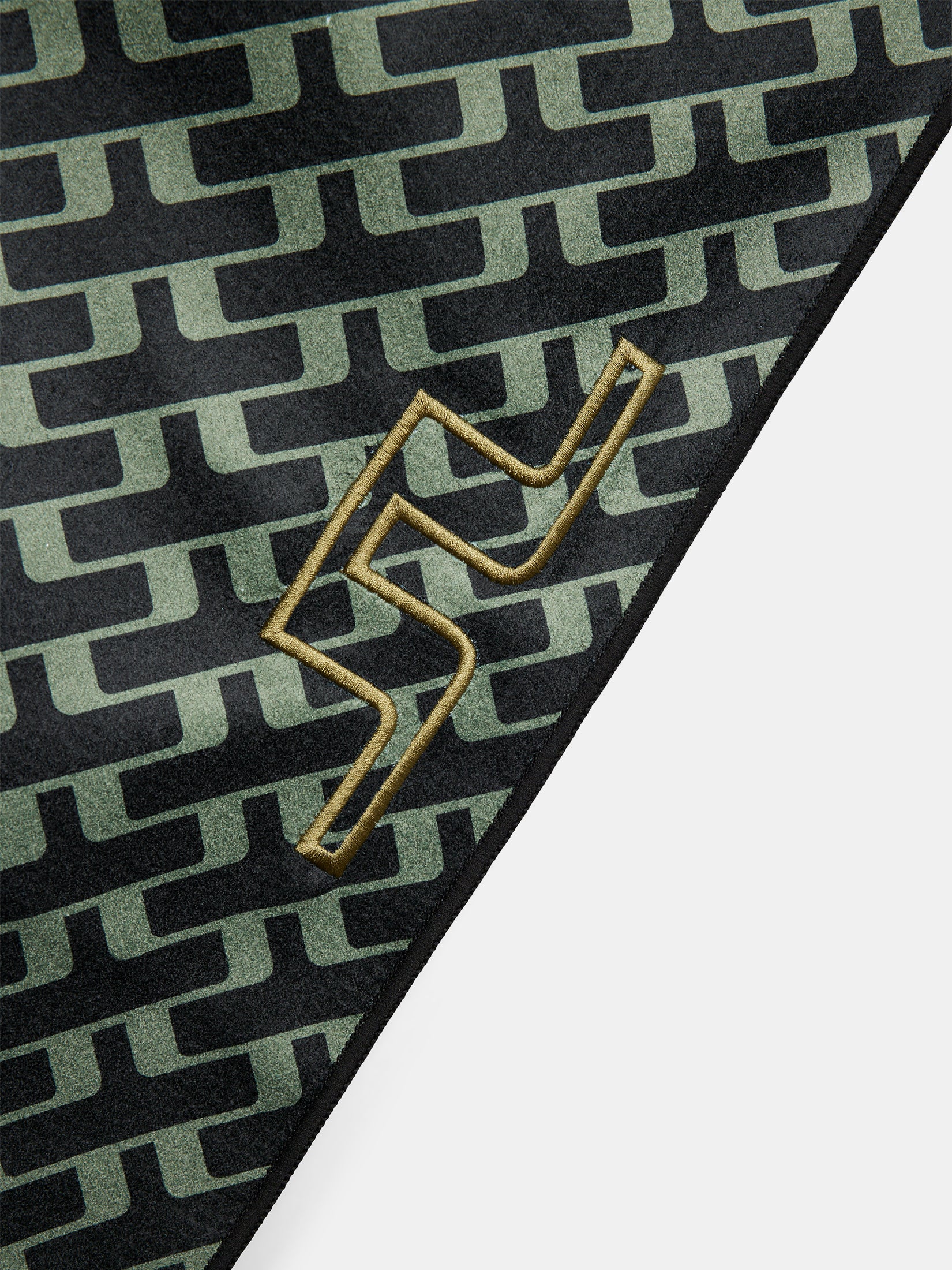 JL Print Towel / Tour Geo Olive S - Image 2