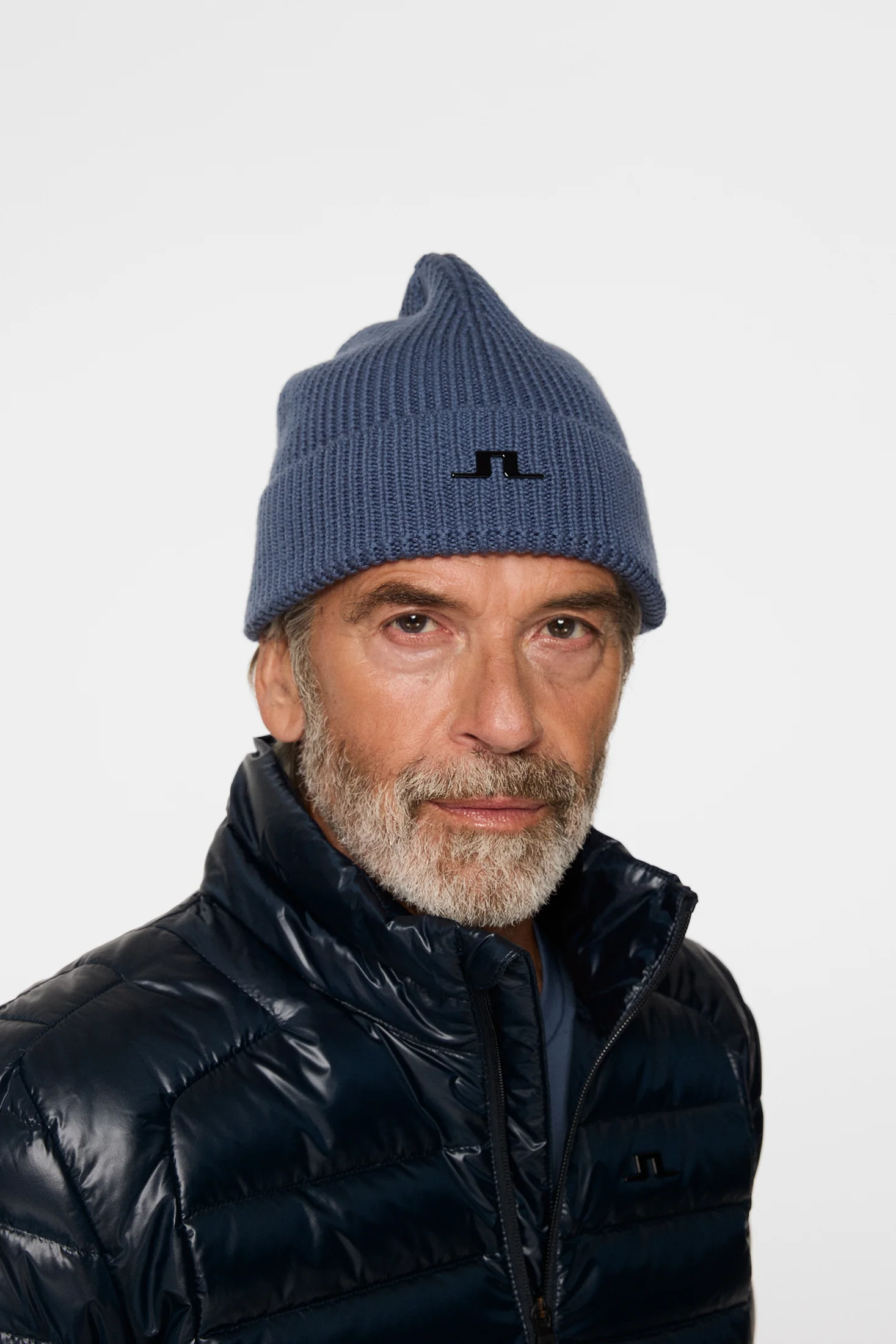 Joaquim Merino beanie / Vintage Indigo - Image 3