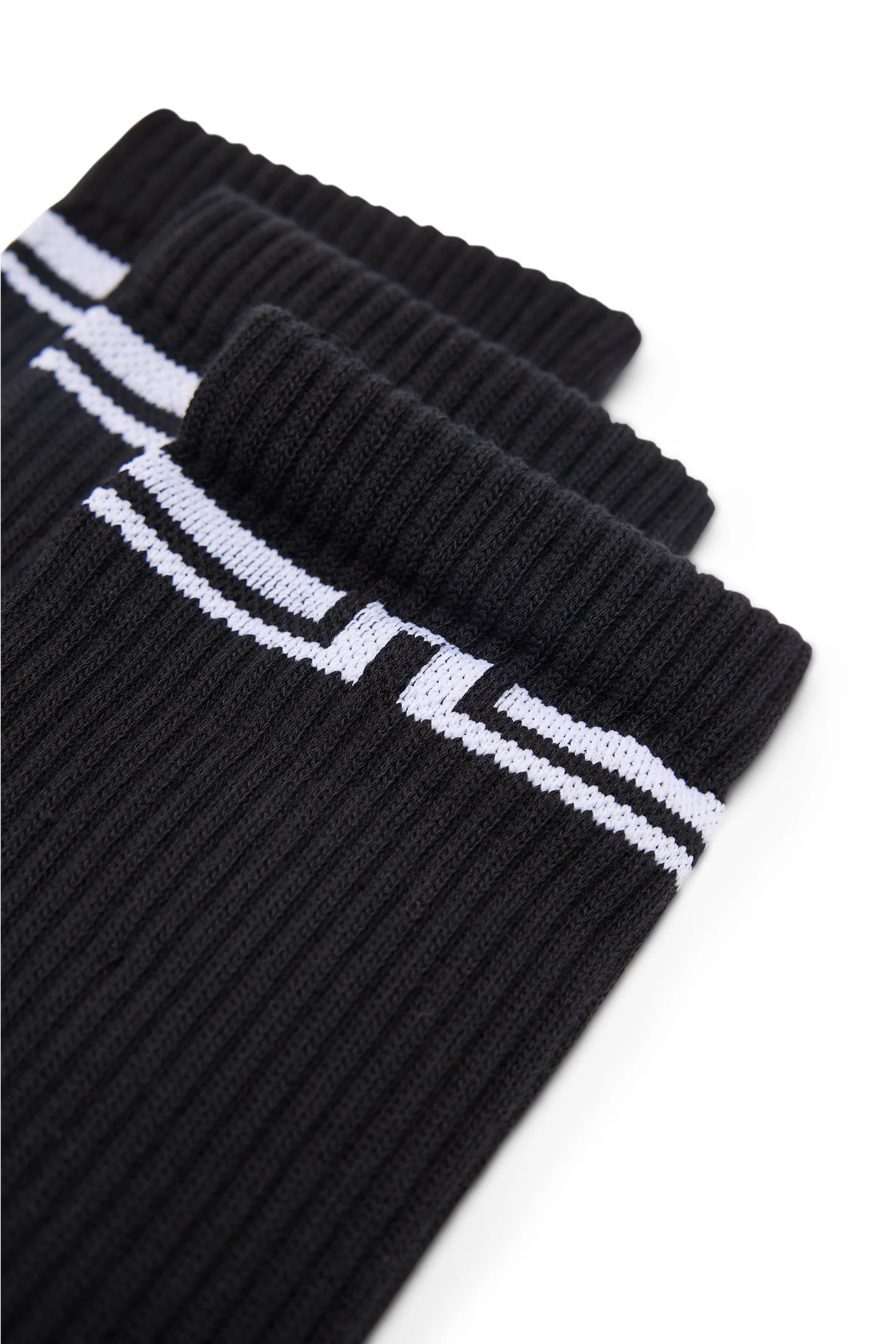 Johnson Tube Sock 3P / Black - Image 2