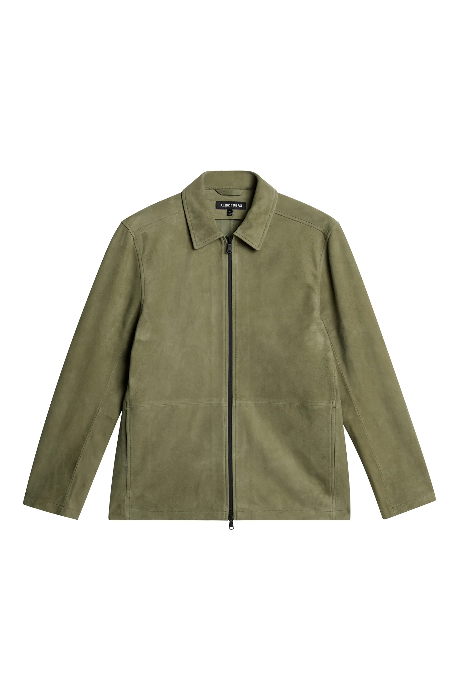 Jonah WR Suede Overshirt / Olivine