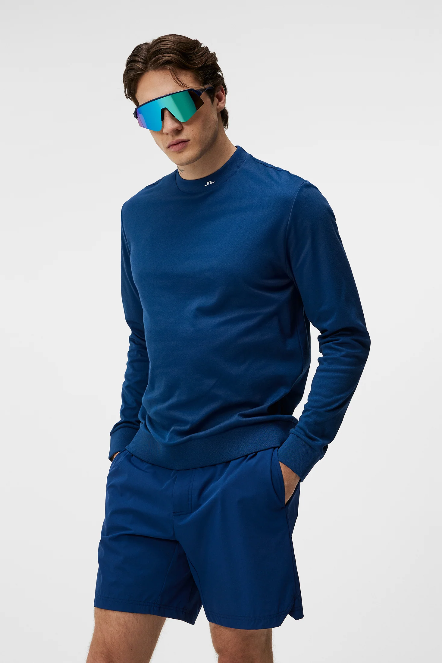 Jones Jersey Sweater / Estate Blue - Image 3