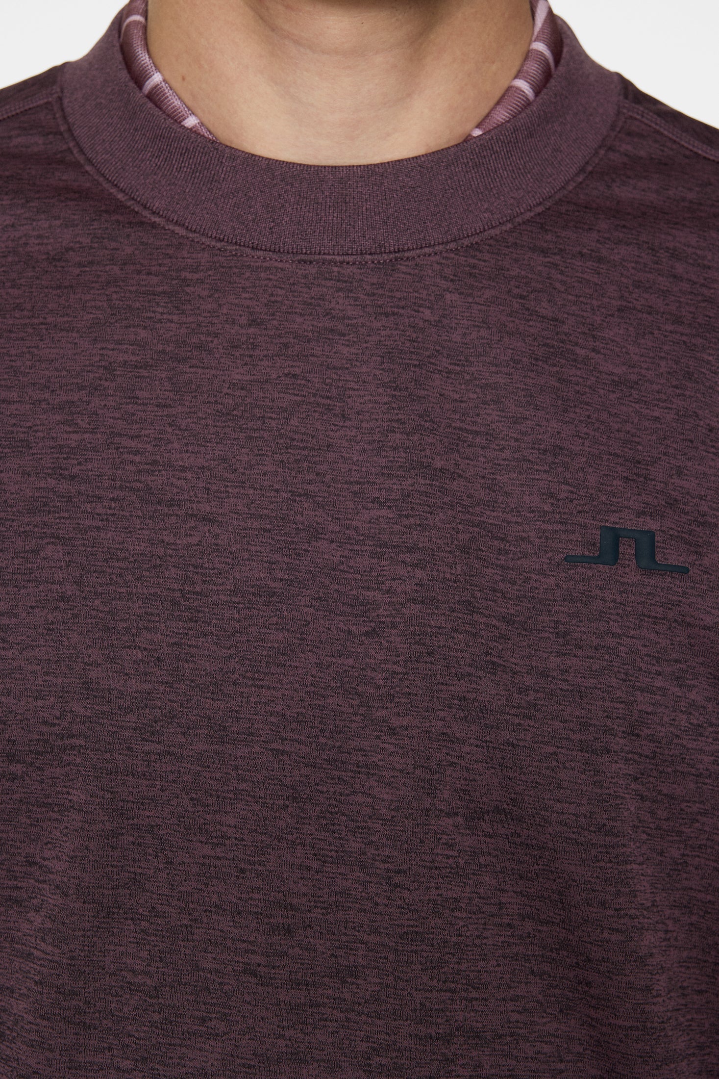 Jose Windblock Crew Neck / Huckleberry melange - Image 6