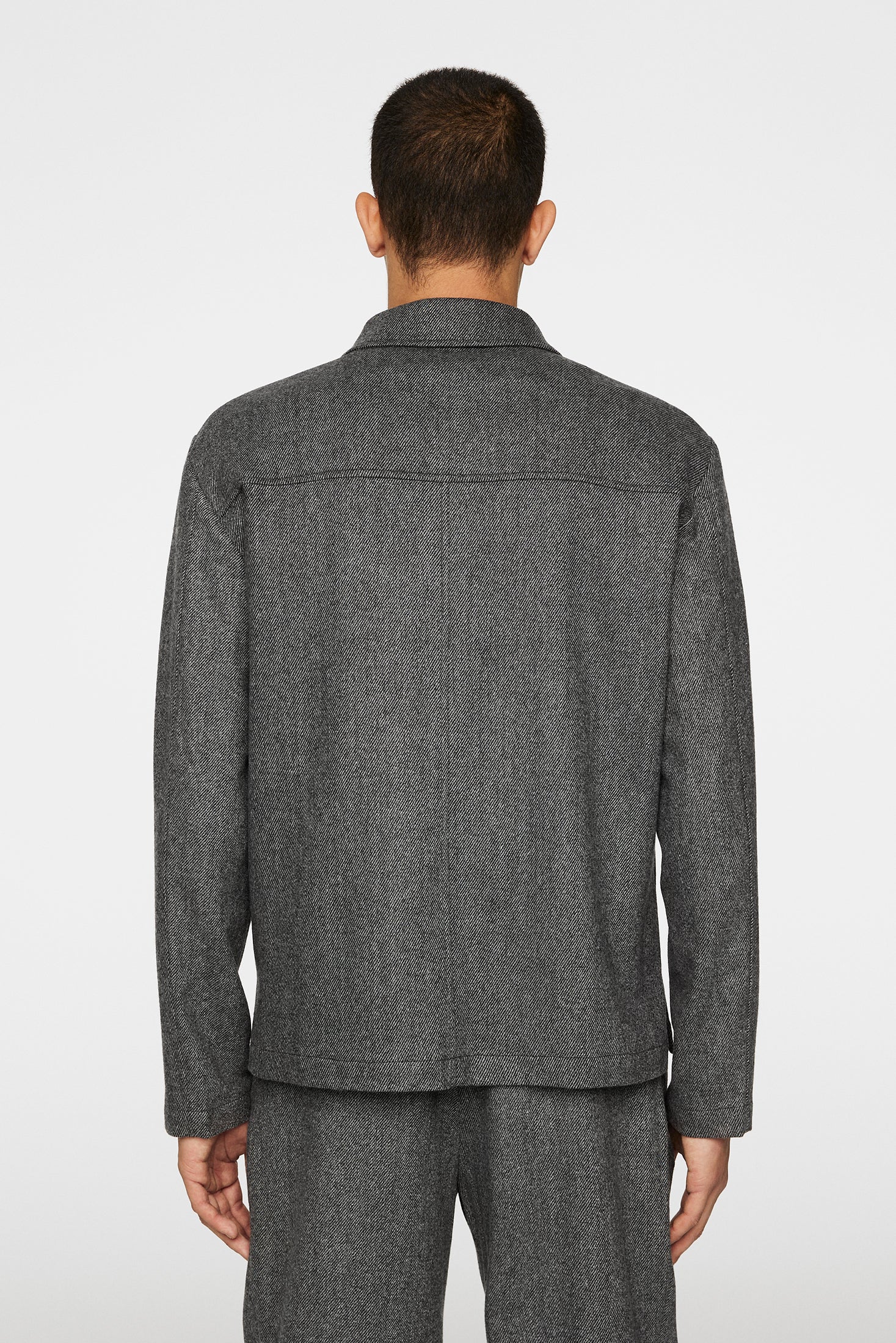 Julius Cash Flannel Overshirt / Night Owl - Image 3