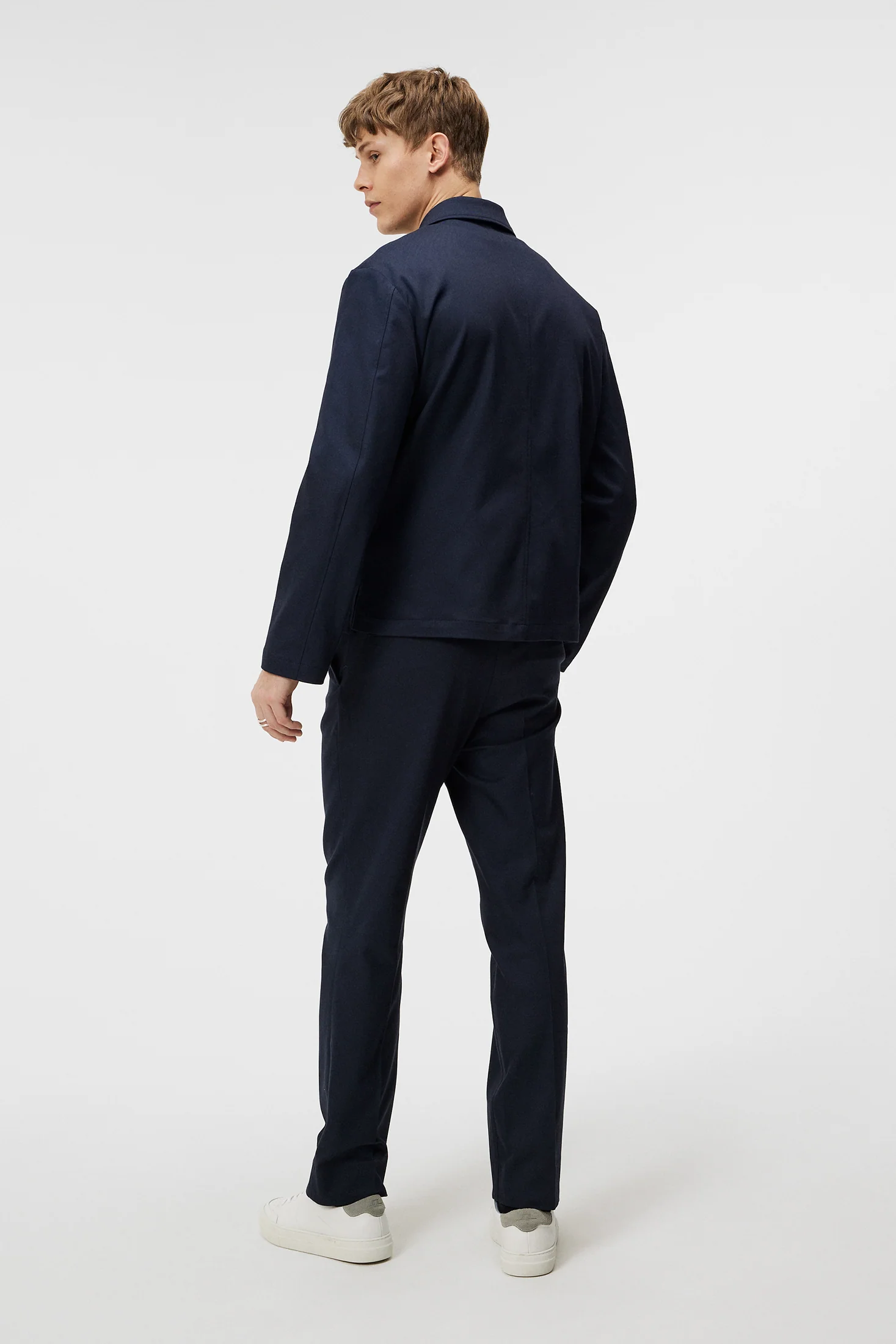 Julius Cotton Twill Overshirt / JL Navy - Image 3