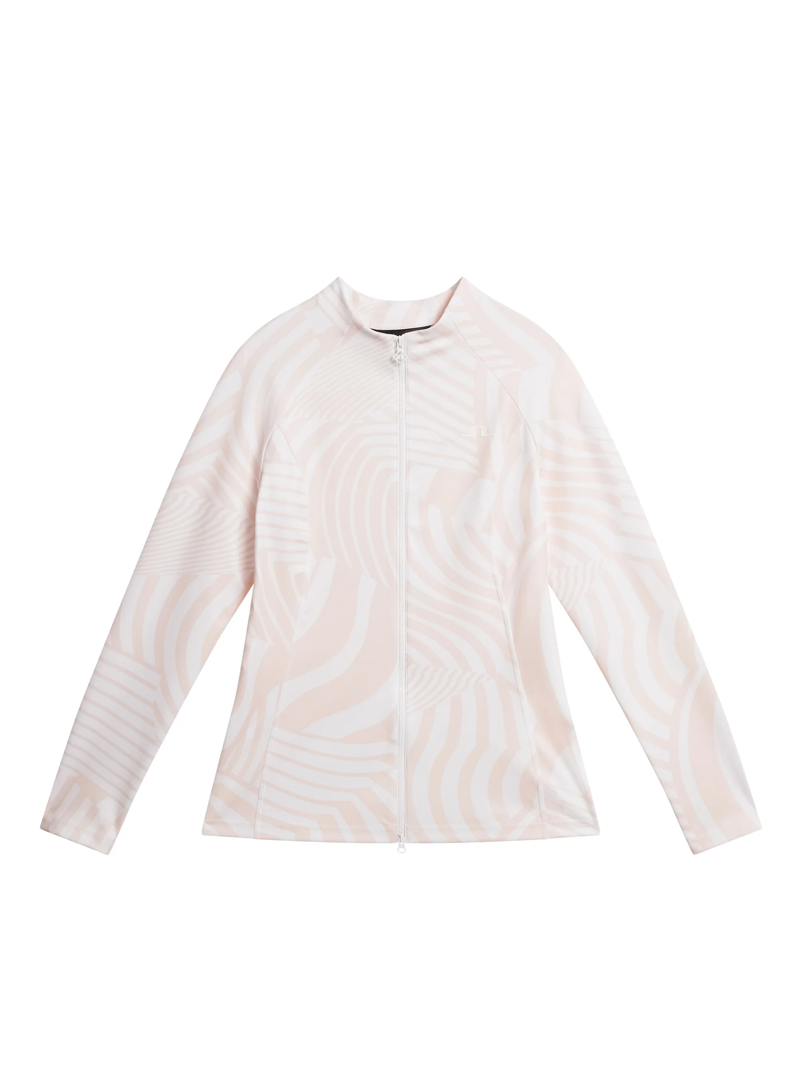 June Print Mid Layer / Dazzle Wave Rose