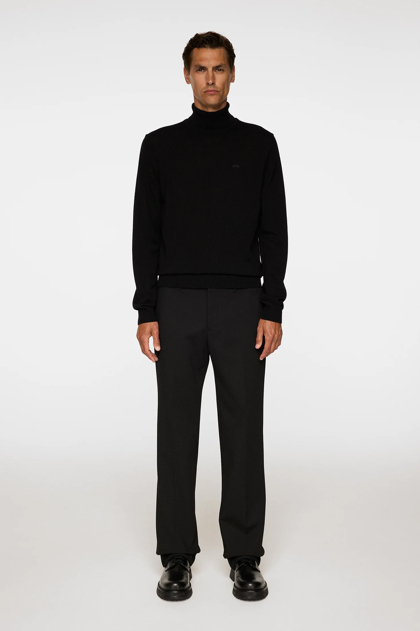 Kaden Merino Turtle Neck / Black - Image 4