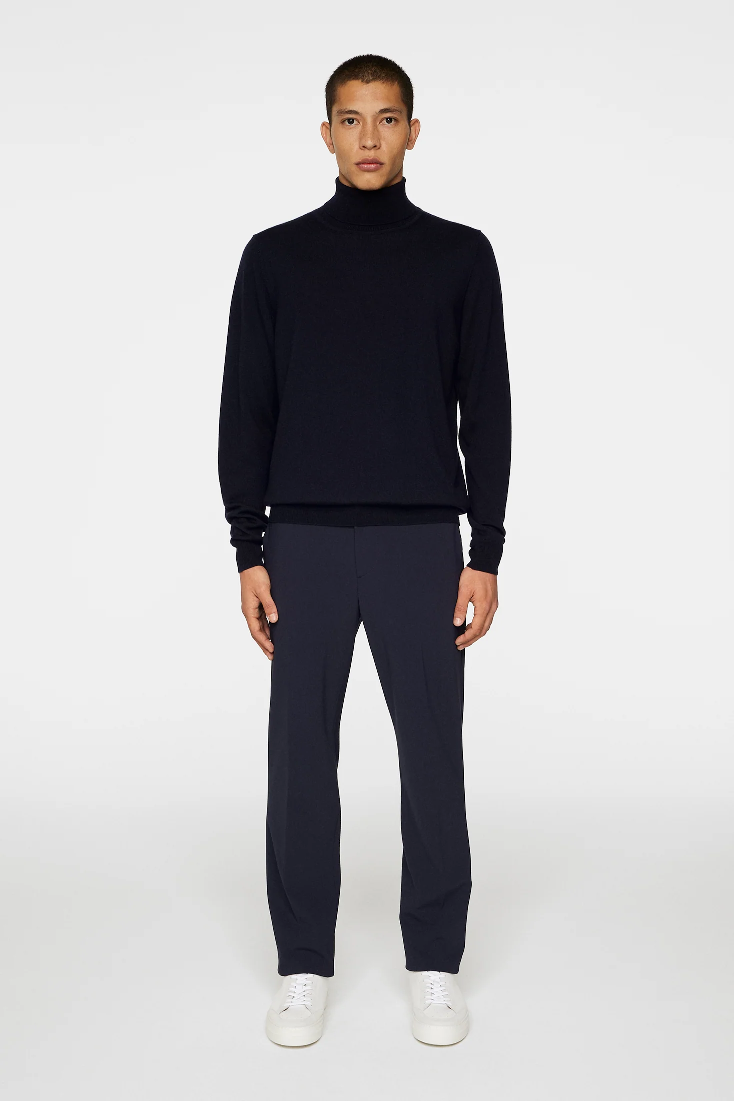 Kaden Merino Turtleneck / JL Navy - Image 4