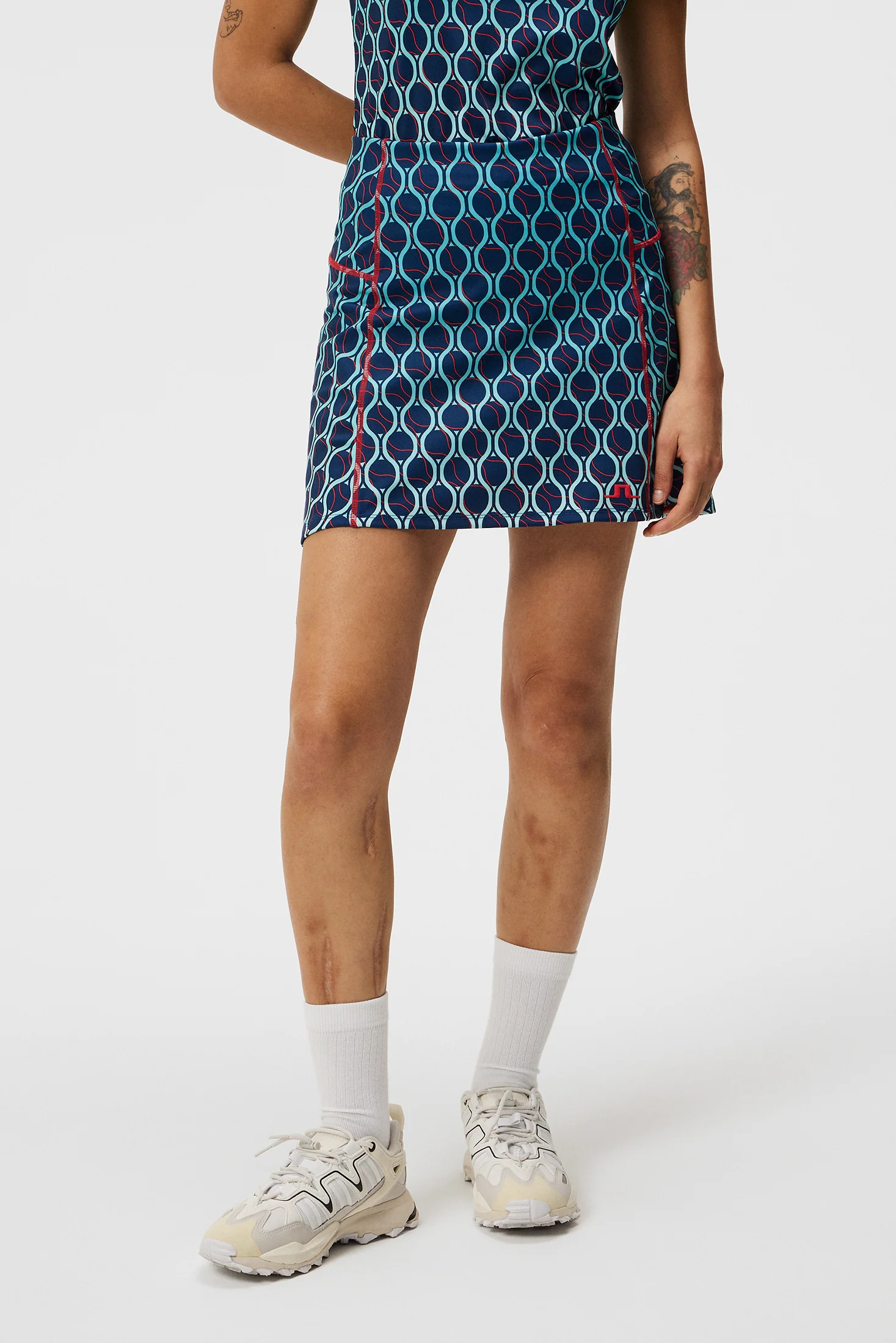 Kayla Skirt Print / Racket Fade Estate - Image 2