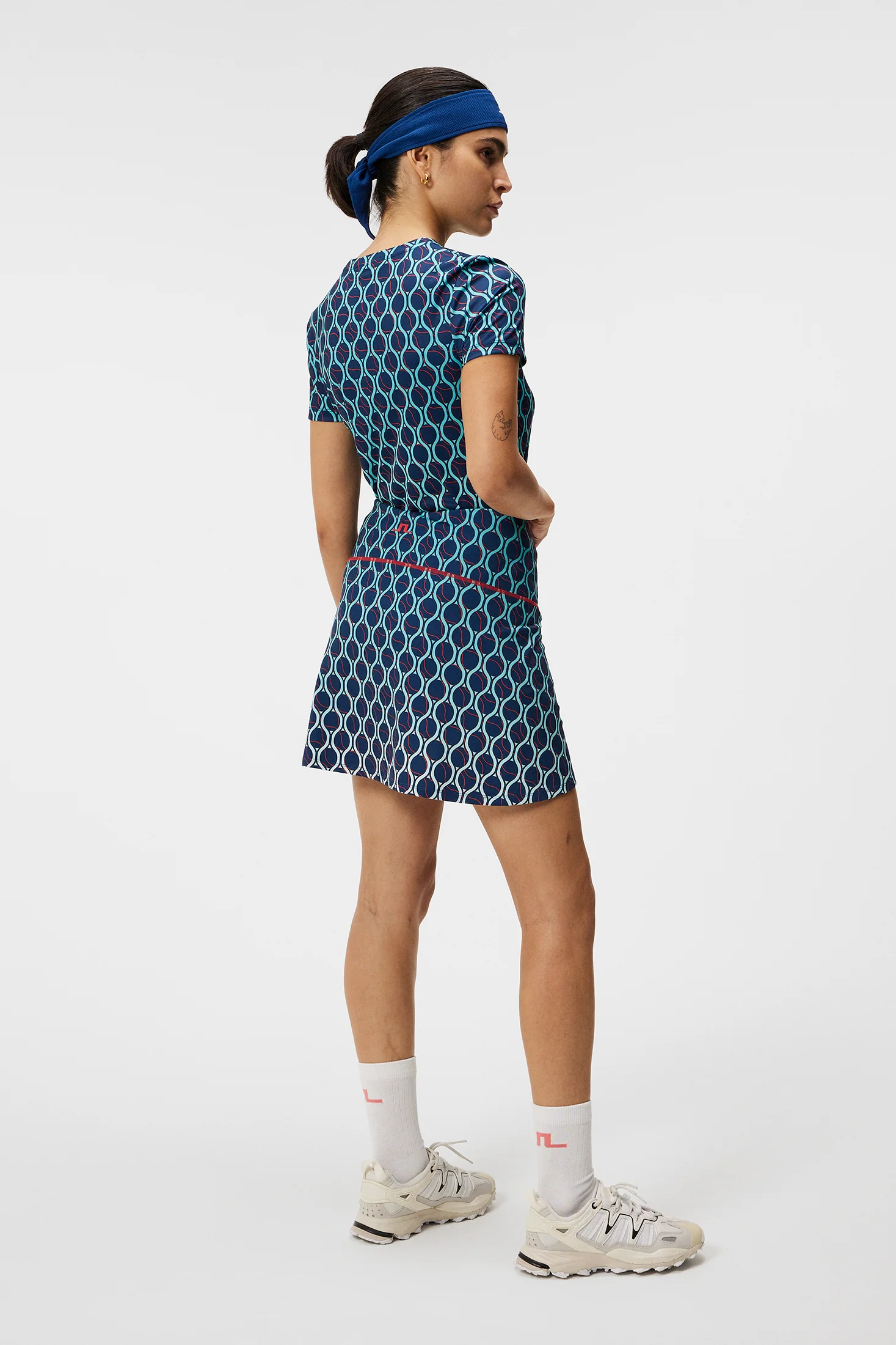 Kayla Skirt Print / Racket Fade Estate - Image 3