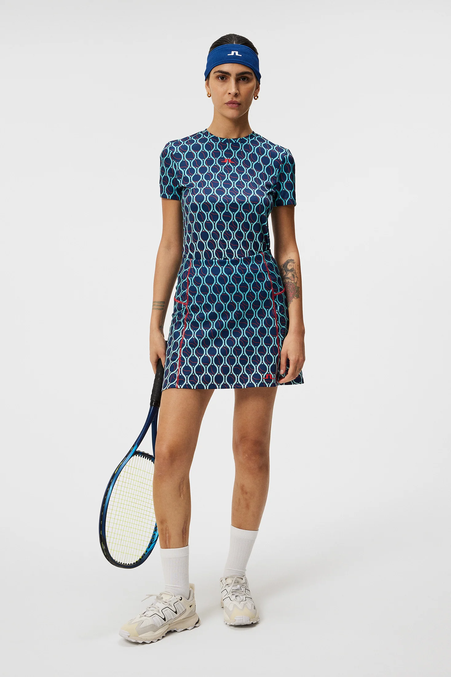 Kayla Skirt Print / Racket Fade Estate - Image 4
