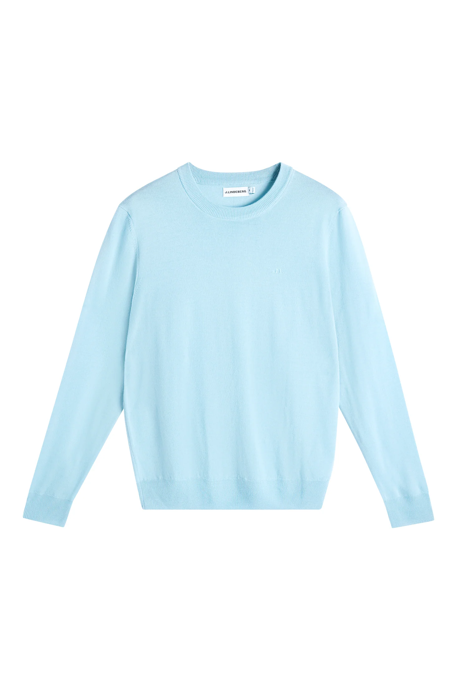 Keane Merino Crew Neck / Forget-Me-Not