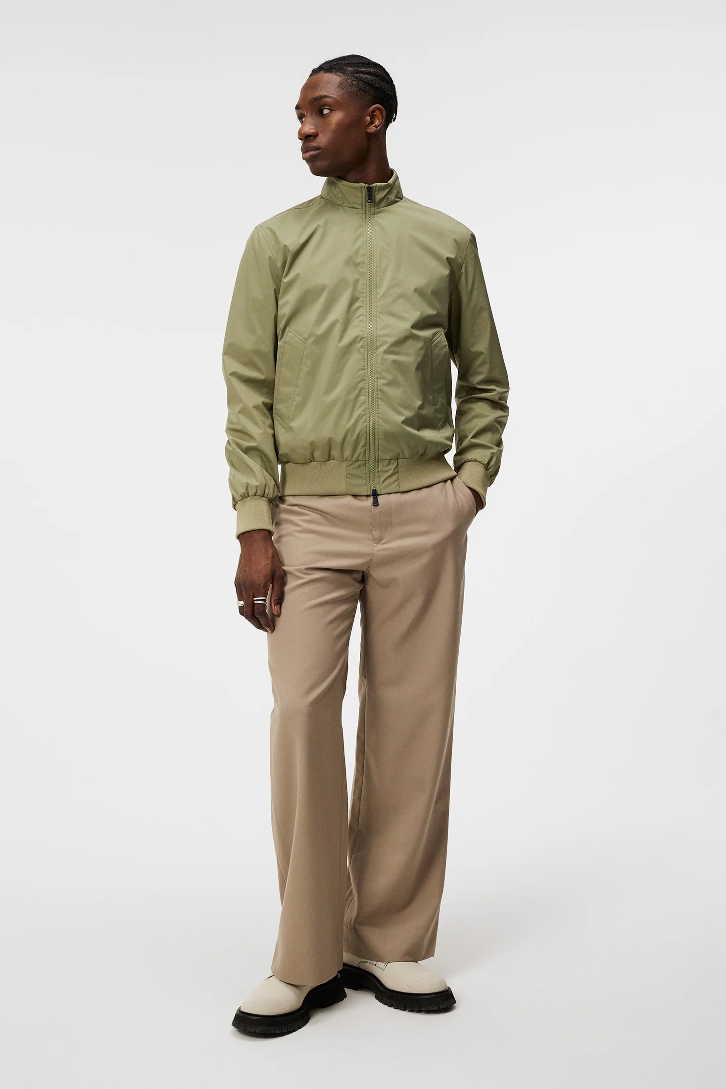 Kevin 2-Layer Bomber / Oil Green - Image 4