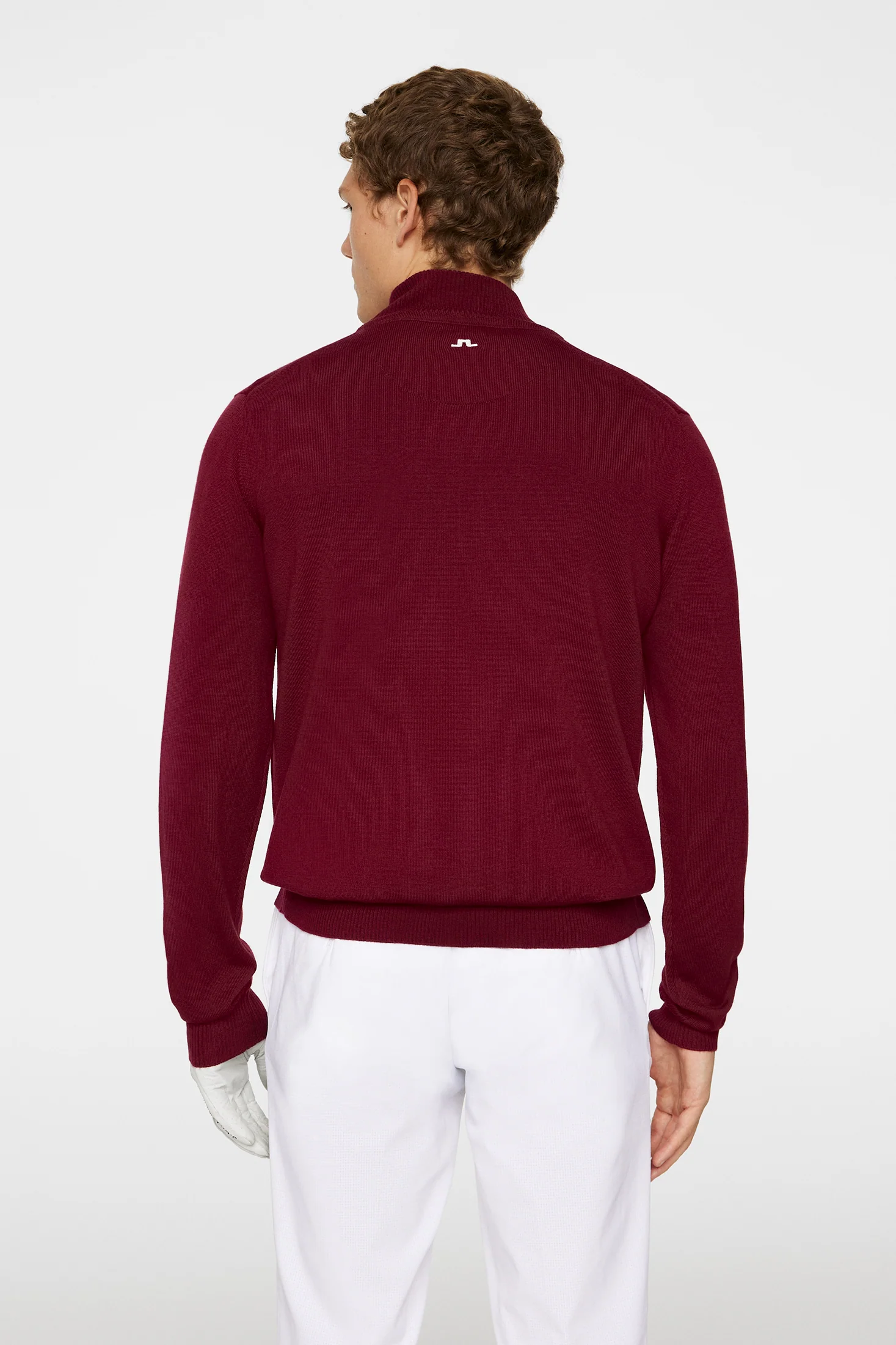 Kian Zipped Sweater / Cabernet - Image 3