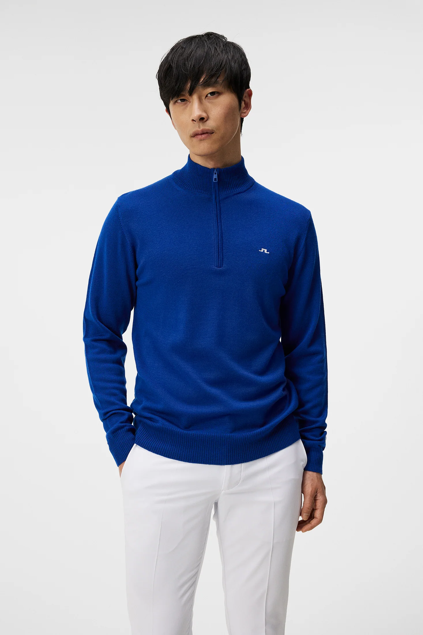 Kian Zipped Sweater / Sodalite Blue - Image 2